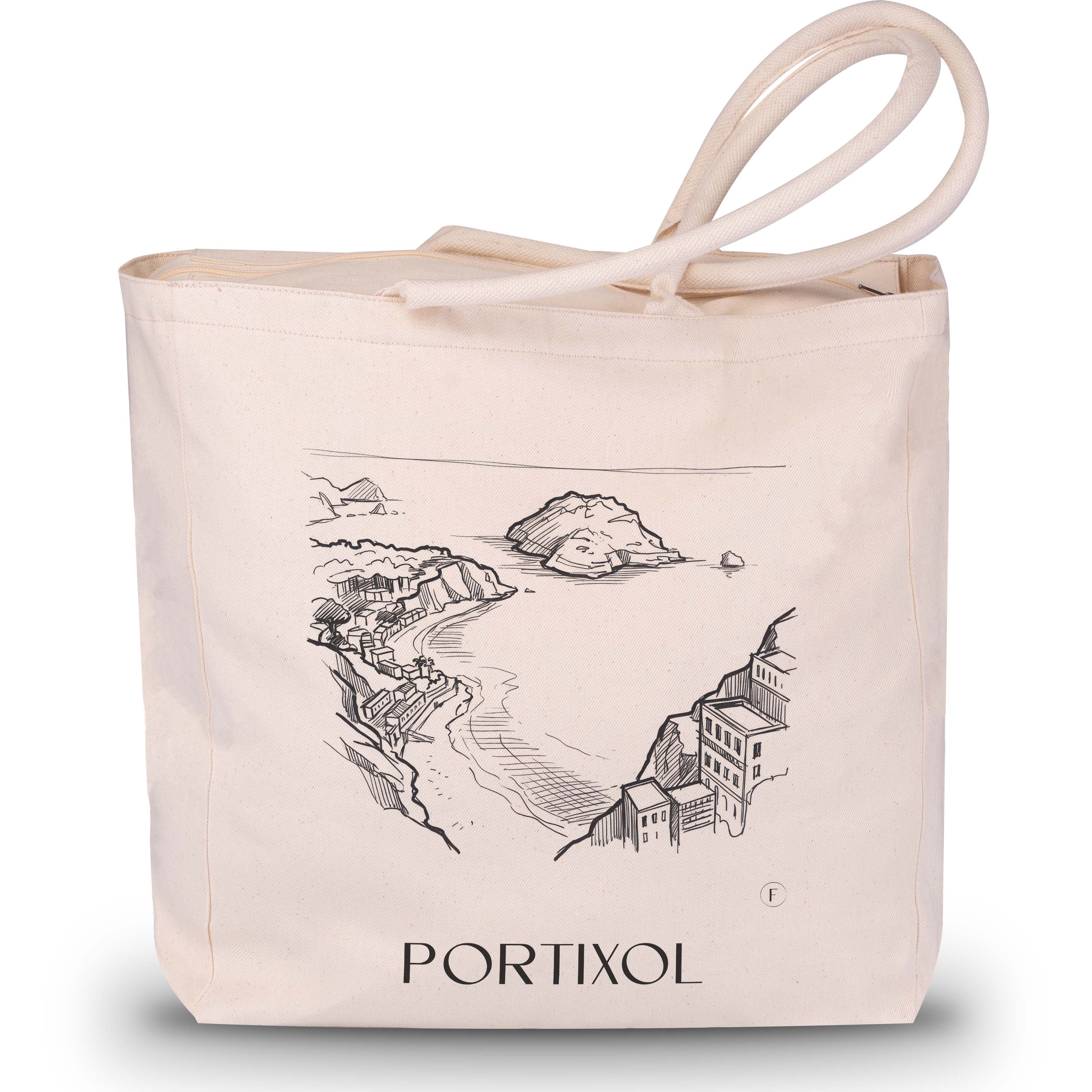 portixol--javea-spanien-einkaufstasche-skizze