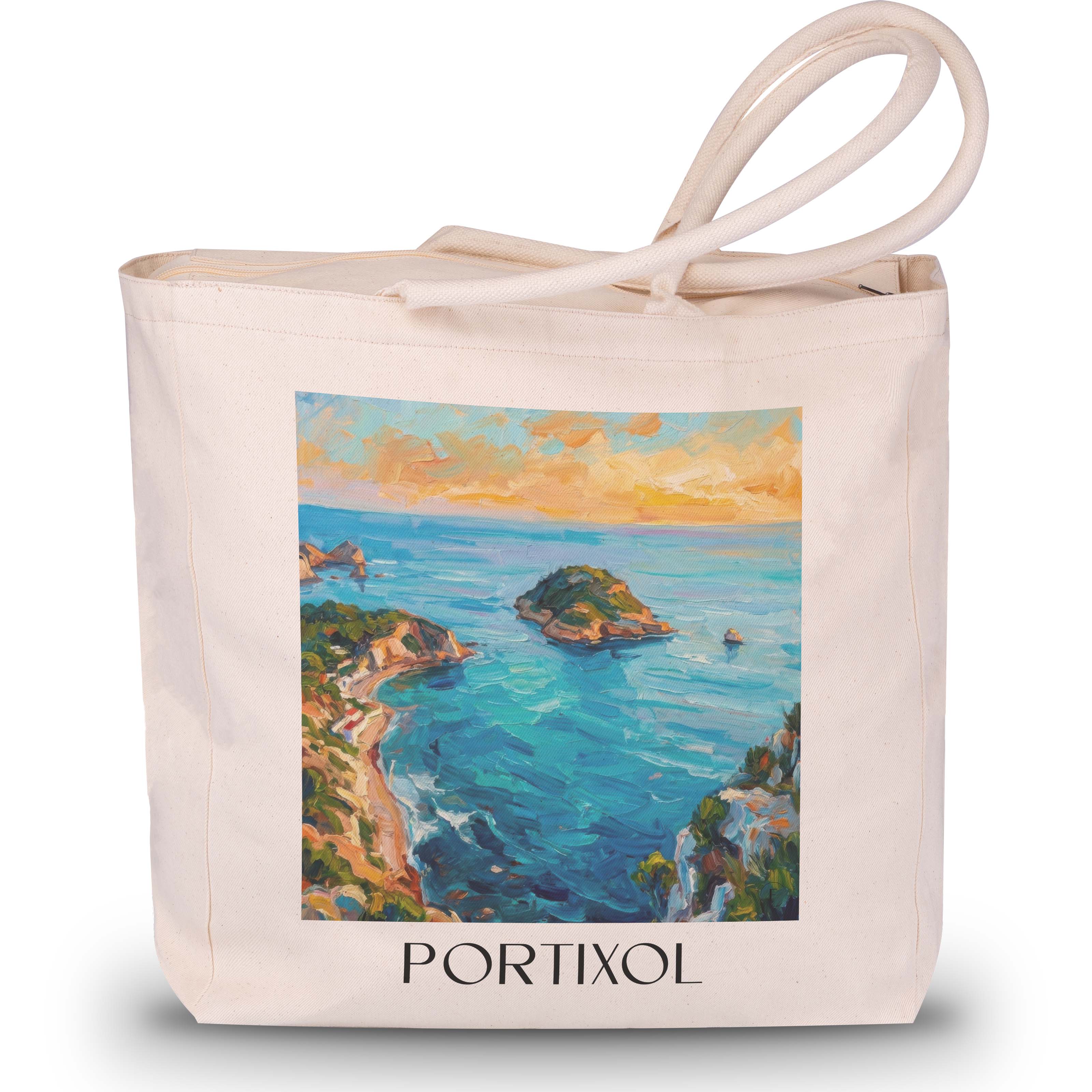 portixol--javea-spanien-einkaufstasche-oil-painting-oelgemaelde