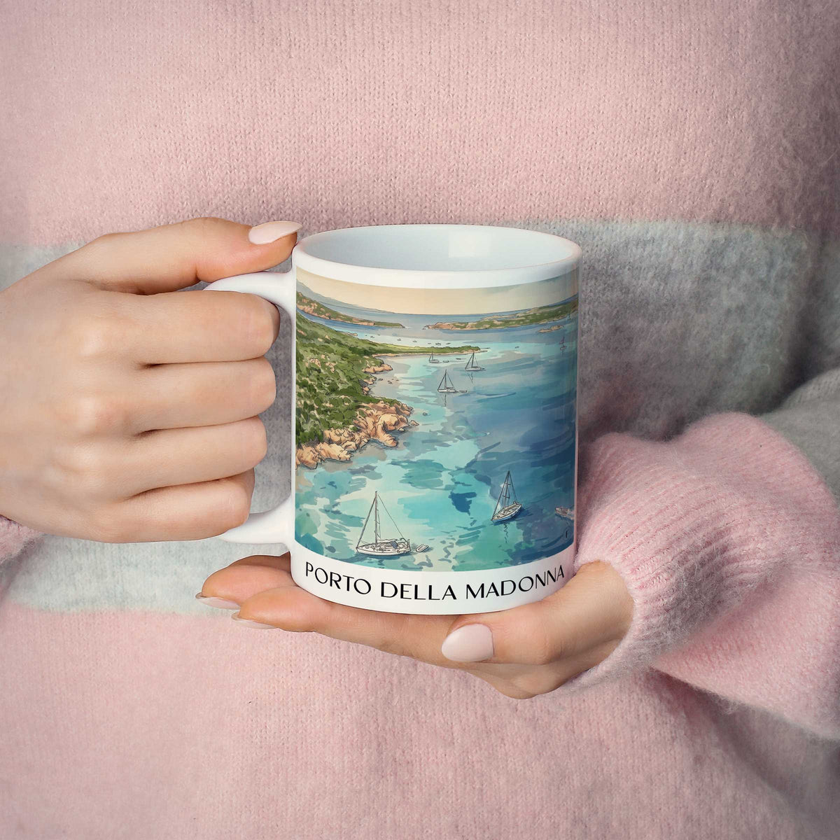 porto-della-madonna-sardinien-italien-kaffeebecher-aquarell