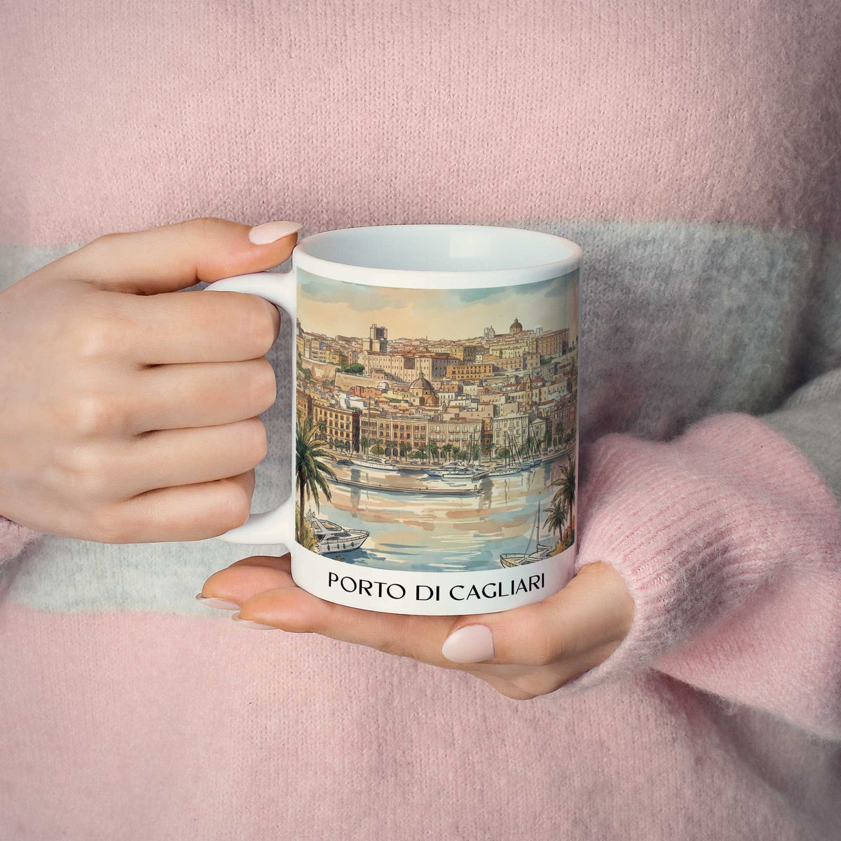 porto-di-cagliari-sardinien-italien-kaffeebecher-aquarell