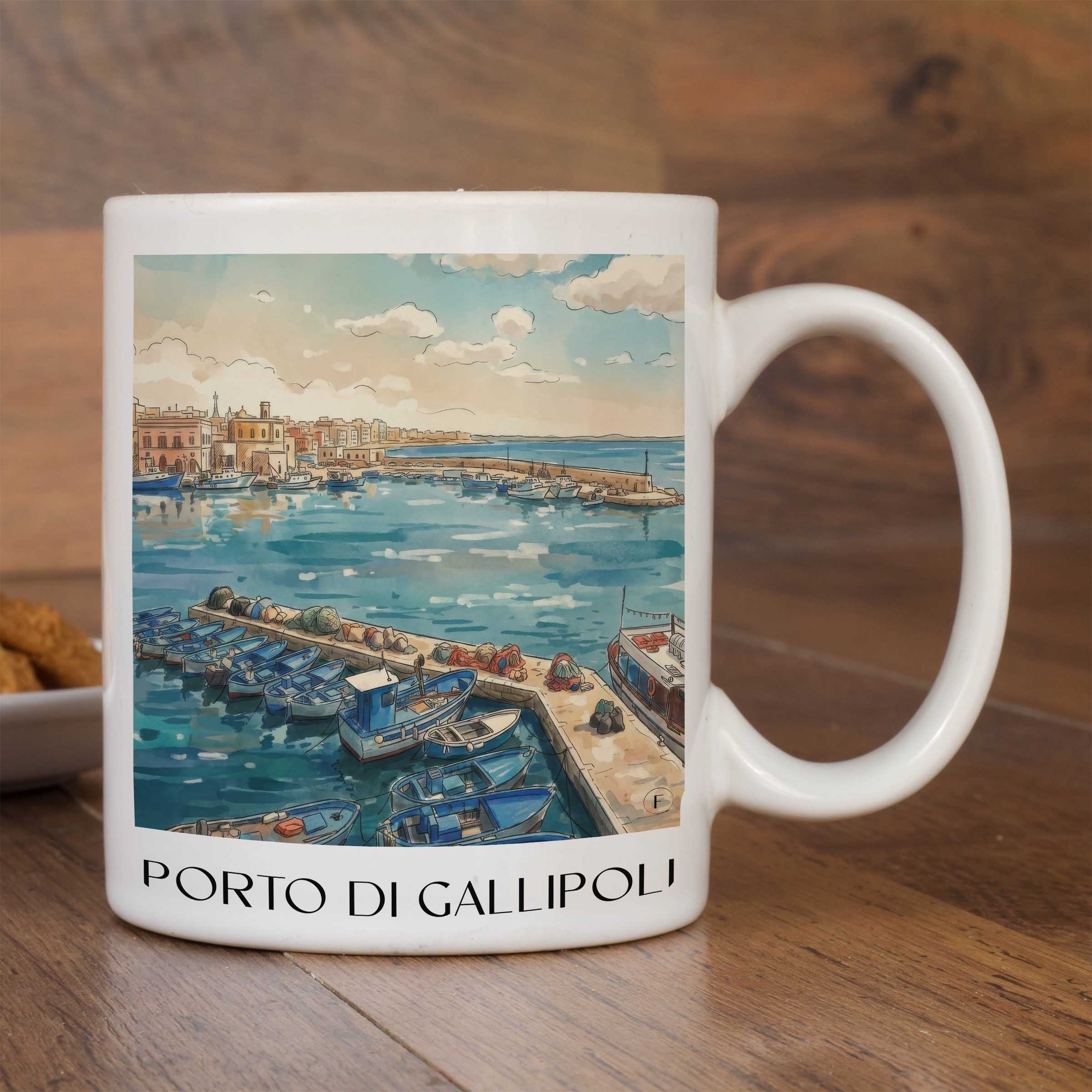 porto-di-gallipoli-apulien-italien-kaffeebecher-aquarell
