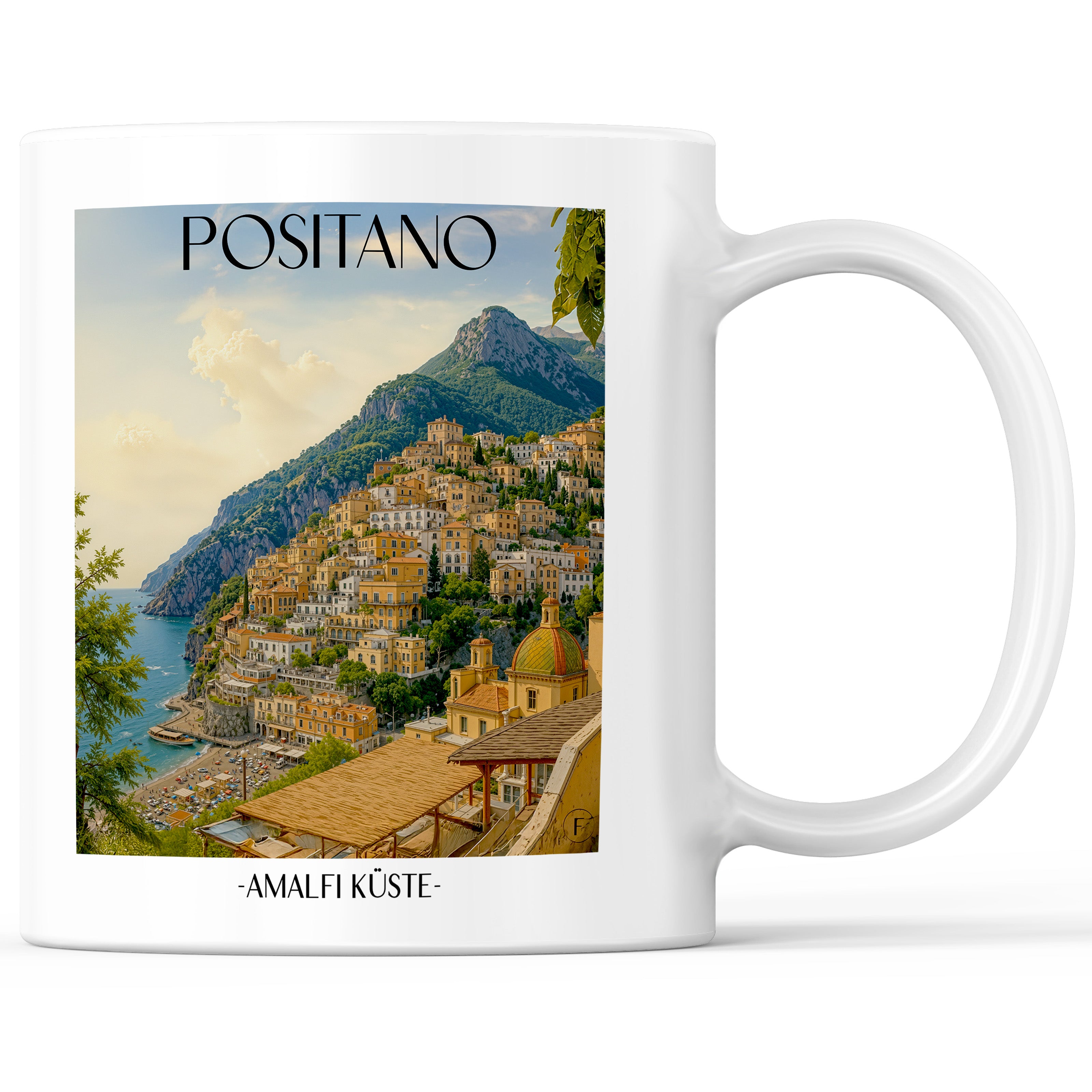positano-amalfi-küste-italien-einkaufstasche-aquarell