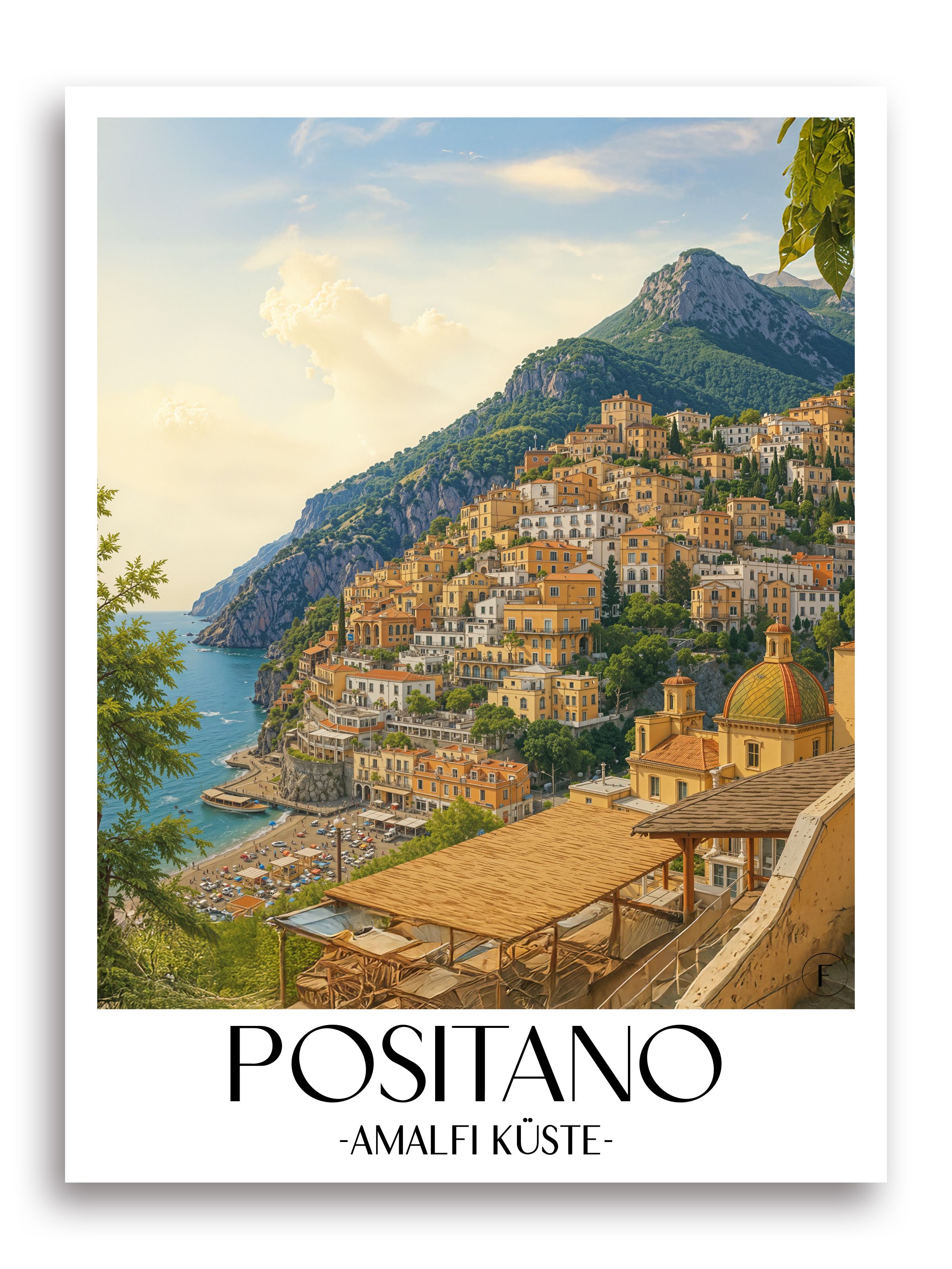 positano-amalfi-küste-italien-poster-aquarell