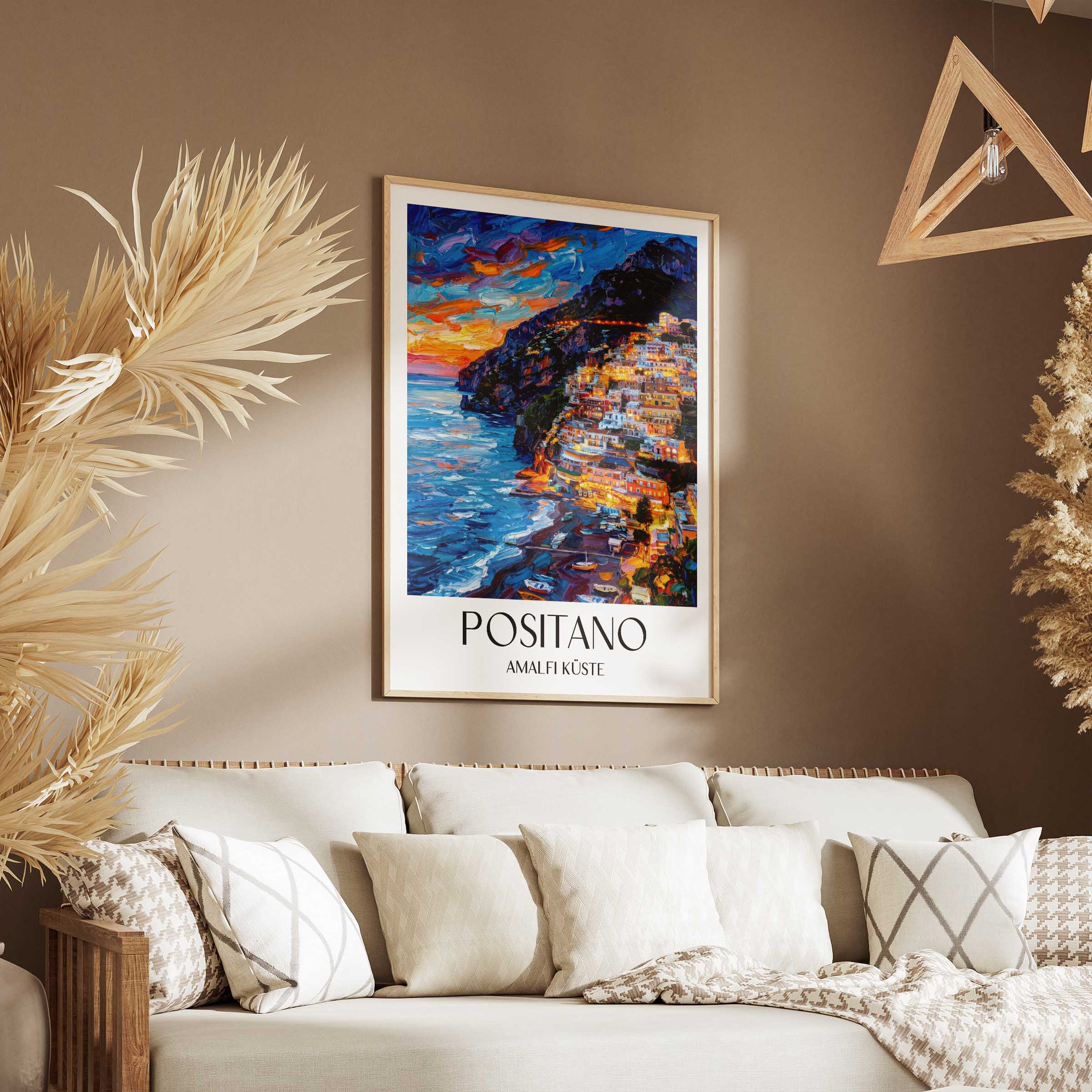 positano-amalfi-küste-italien-poster-oil-painting-oelgemaelde