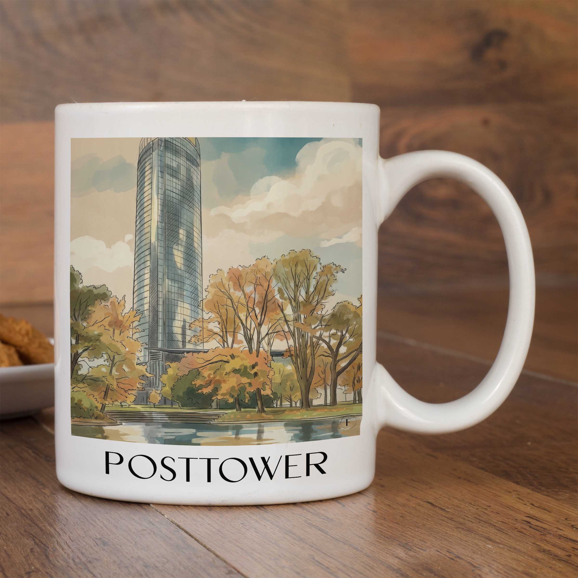 posttower-bonn-deutschland-kaffeebecher-aquarell