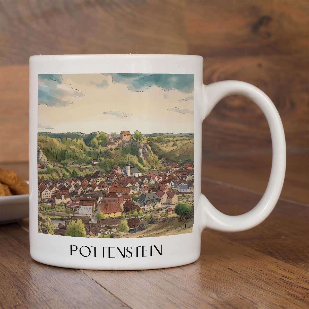 pottenstein-oberfranken-deutschland-kaffeebecher-aquarell