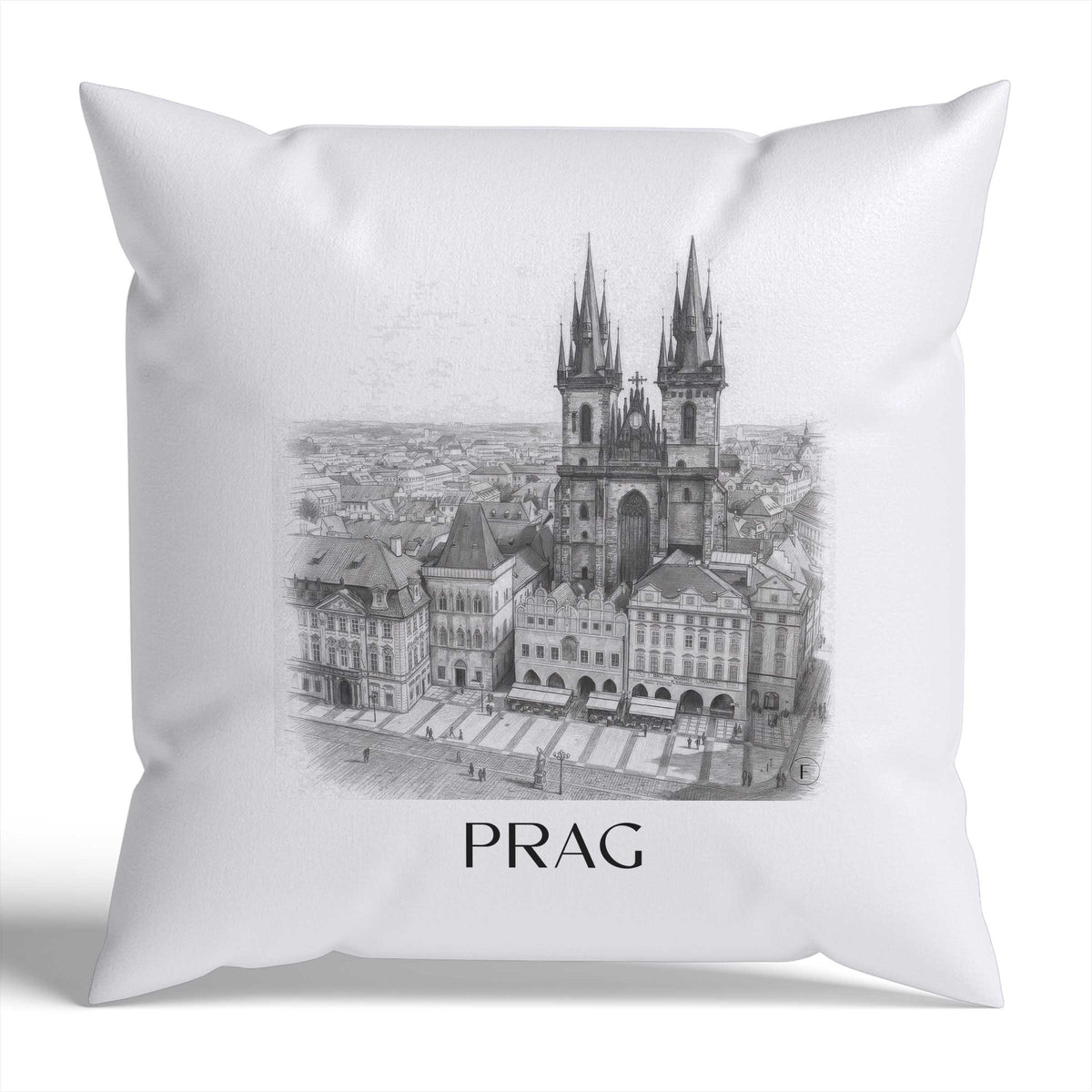 prag-tschechien-tschechien-kissenbezug-bleistift-zeichnung-drawing