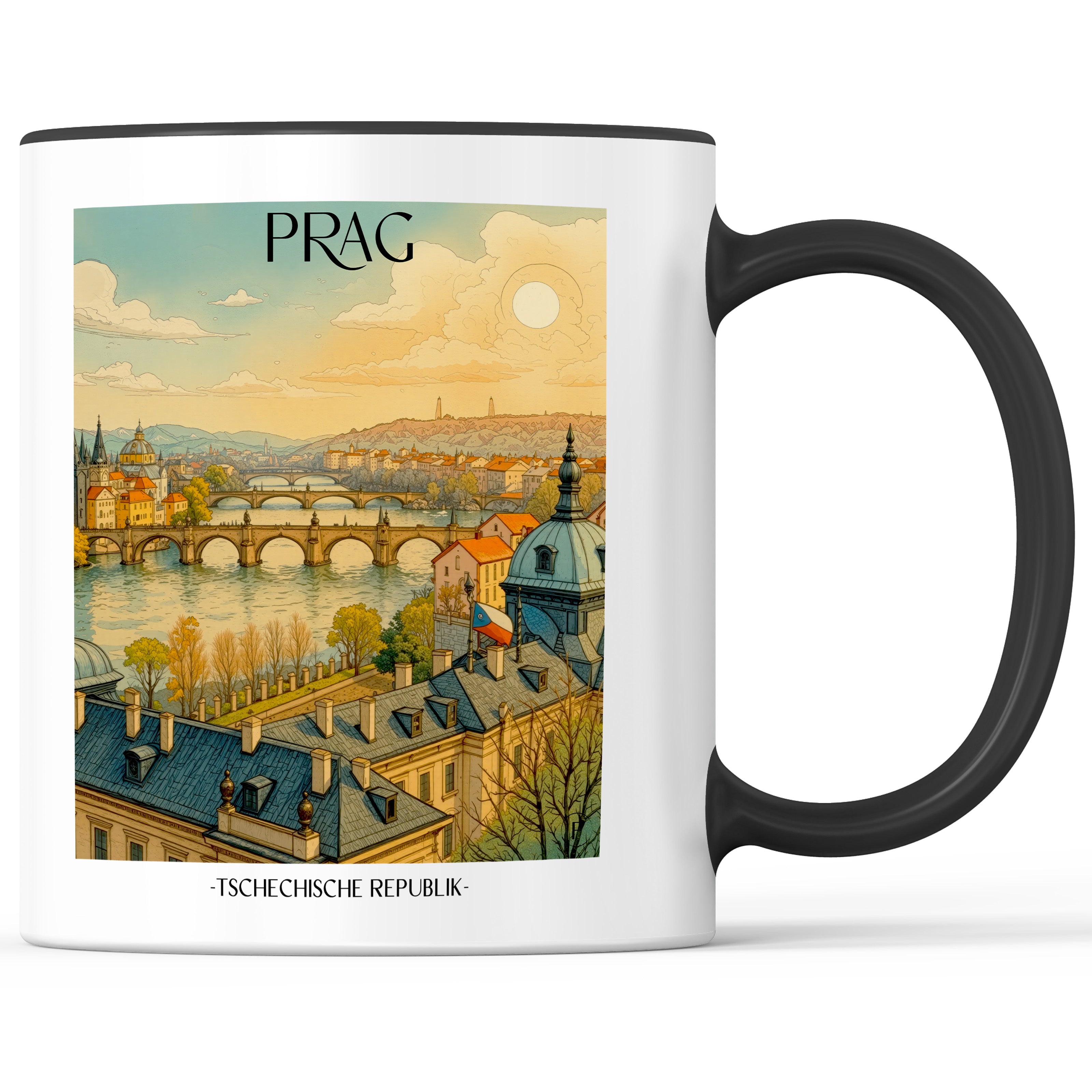 prag-tschechien-einkaufstasche-aquarell