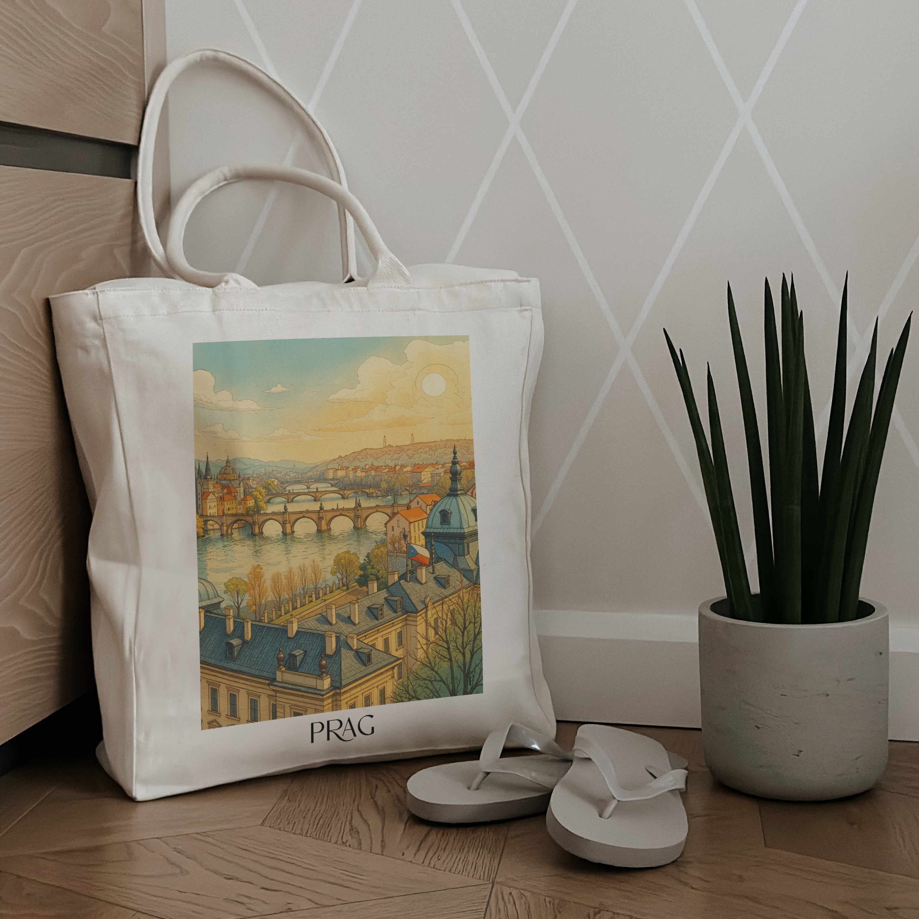 prag-tschechien-einkaufstasche-aquarell