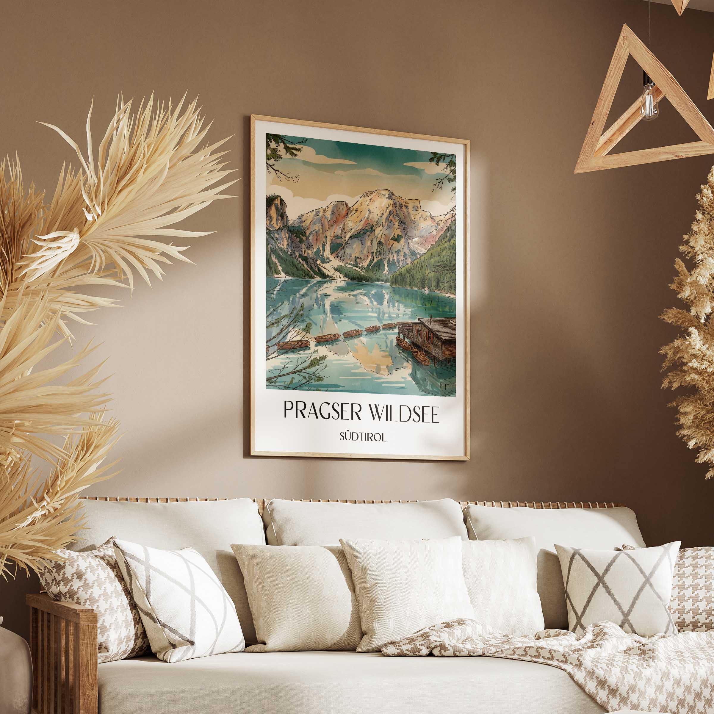 pragser-wildsee-südtirol-italien-poster-aquarell