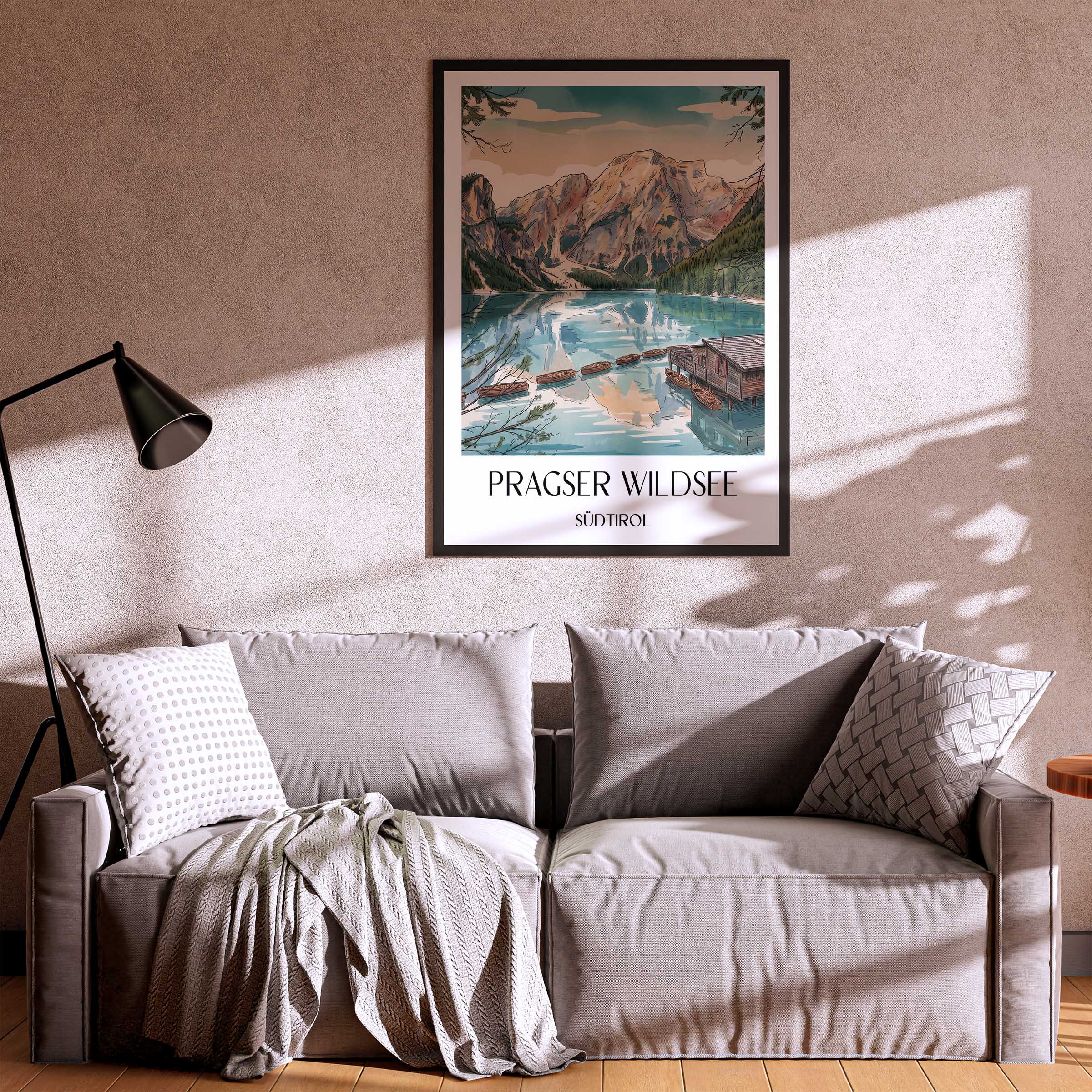 pragser-wildsee-südtirol-italien-poster-aquarell