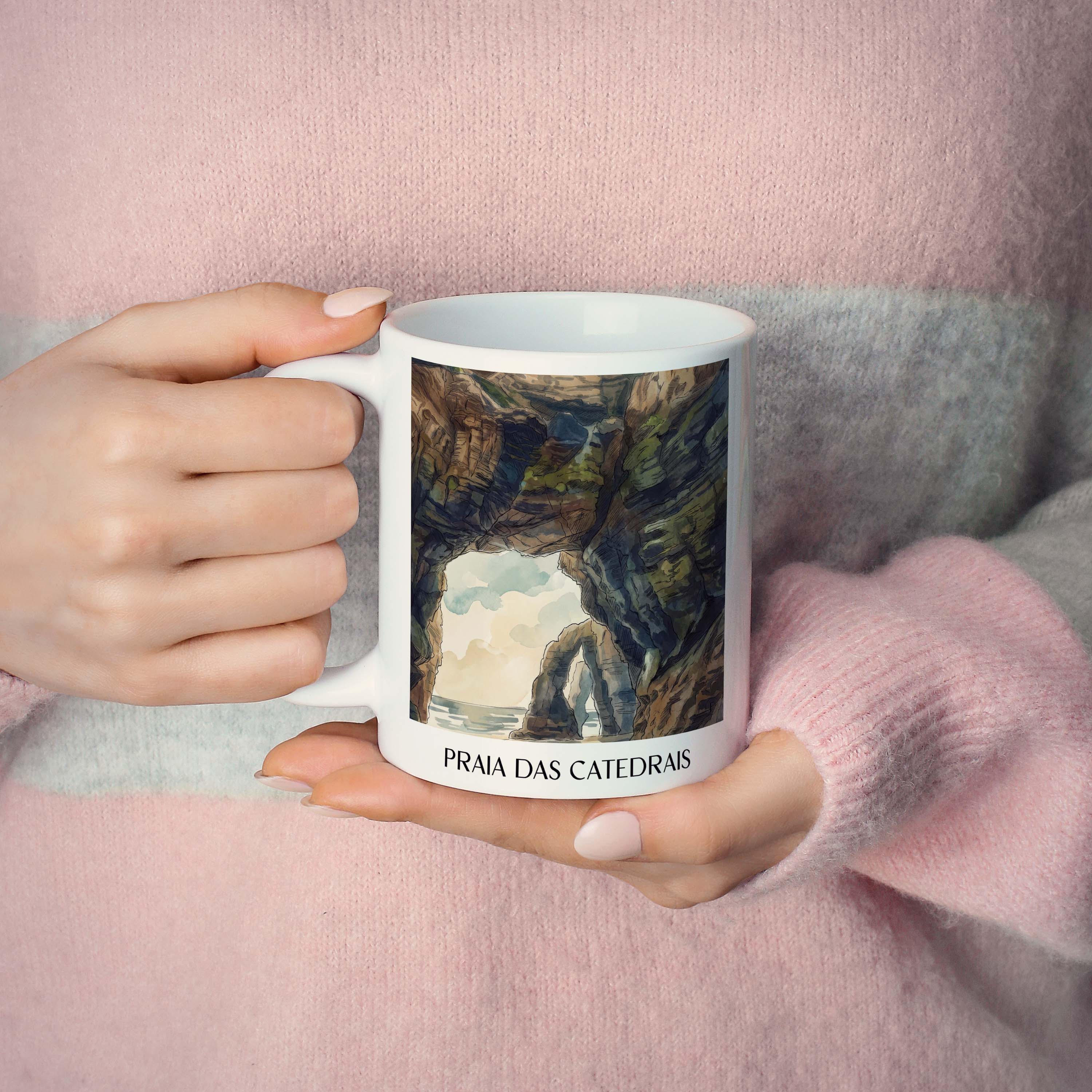 praia-das-catedrais-spanien-spanien-und-spanien-kaffeebecher-aquarell