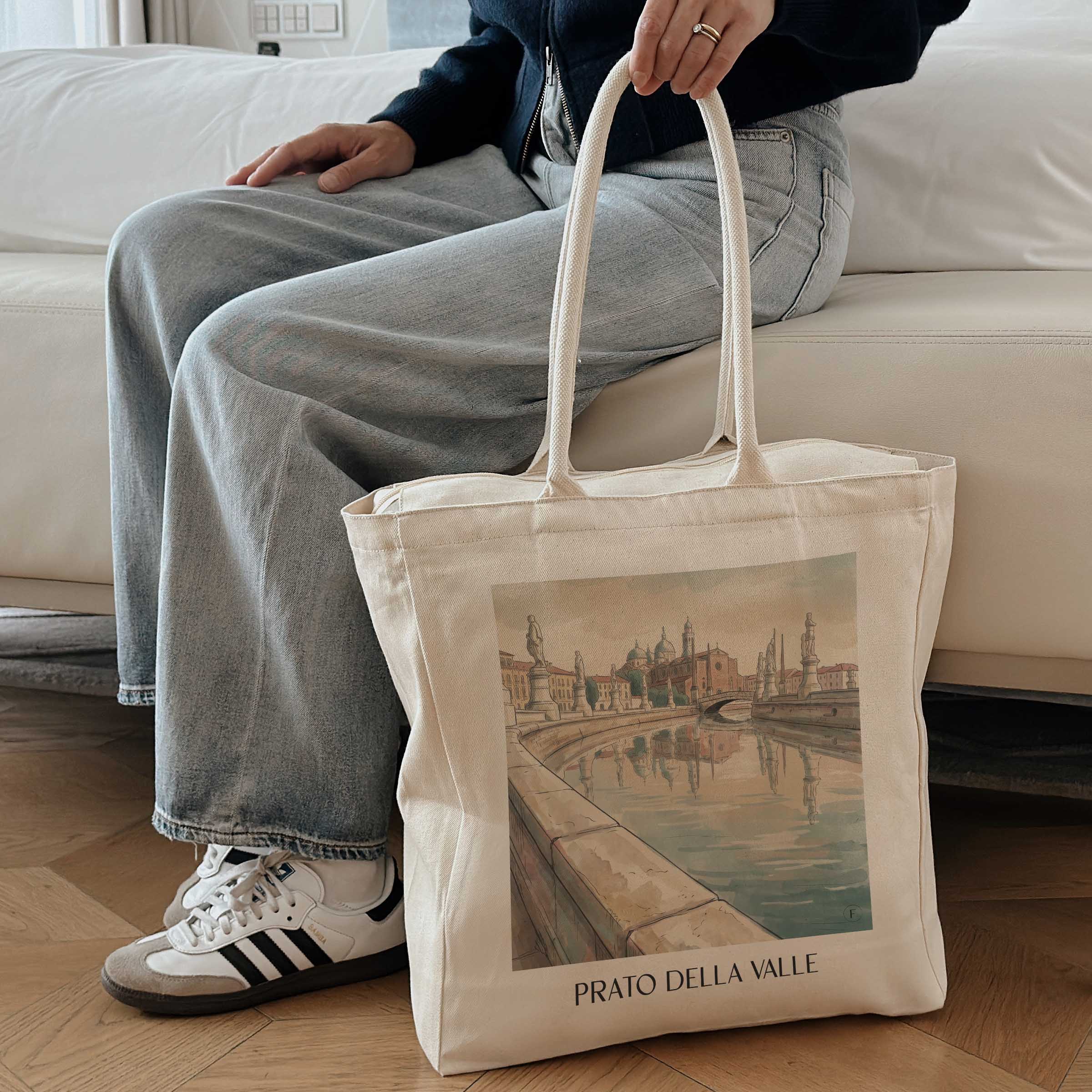 prato-della-valle-padua-italien-einkaufstasche-aquarell
