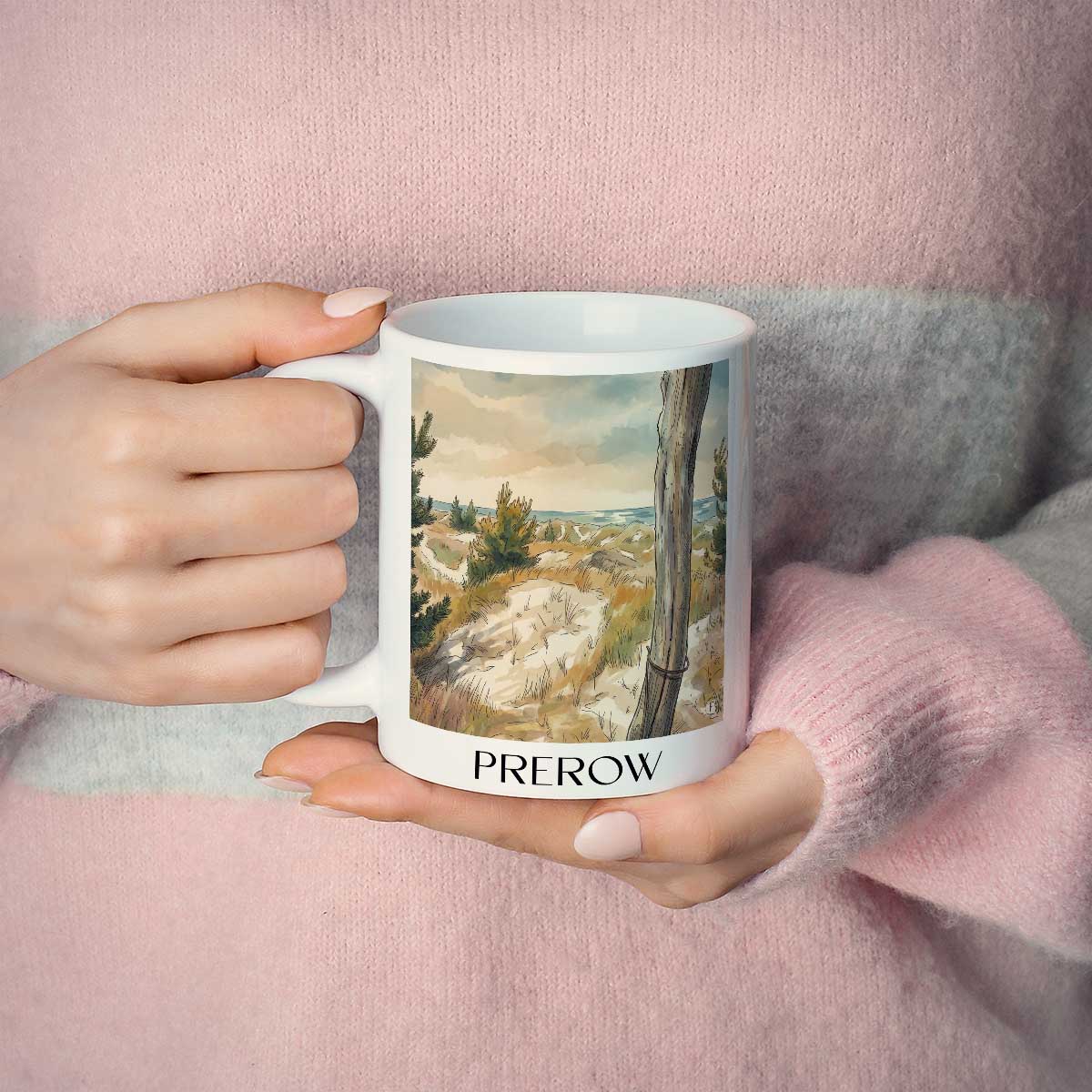 prerow-mecklenburg-vorpommern-deutschland-kaffeebecher-aquarell