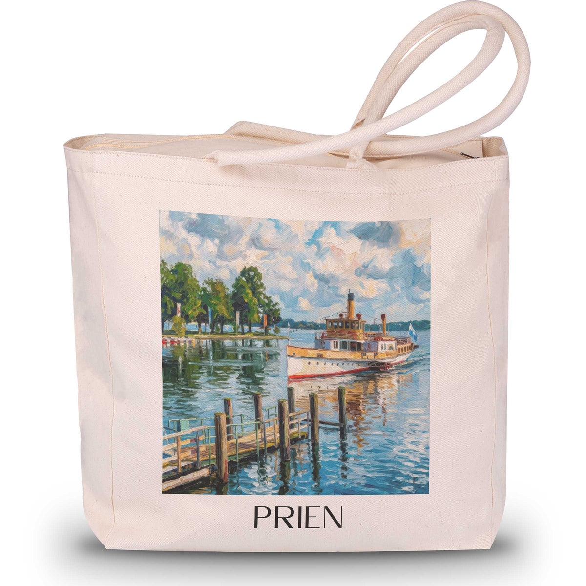 prien-chiemgau-deutschland-einkaufstasche-oil-painting-oelgemaelde