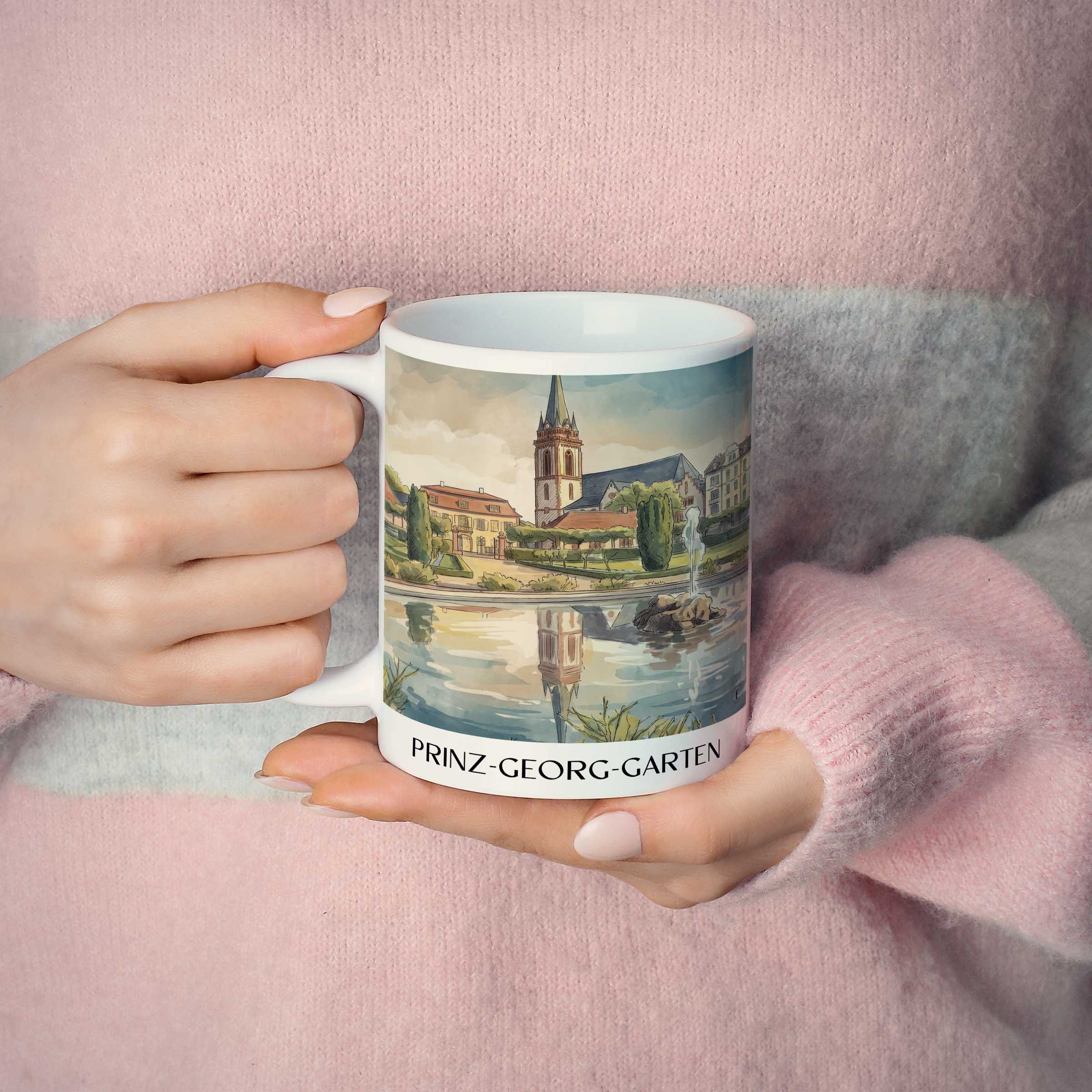 prinz-georg-garten-darmstadt-deutschland-kaffeebecher-aquarell