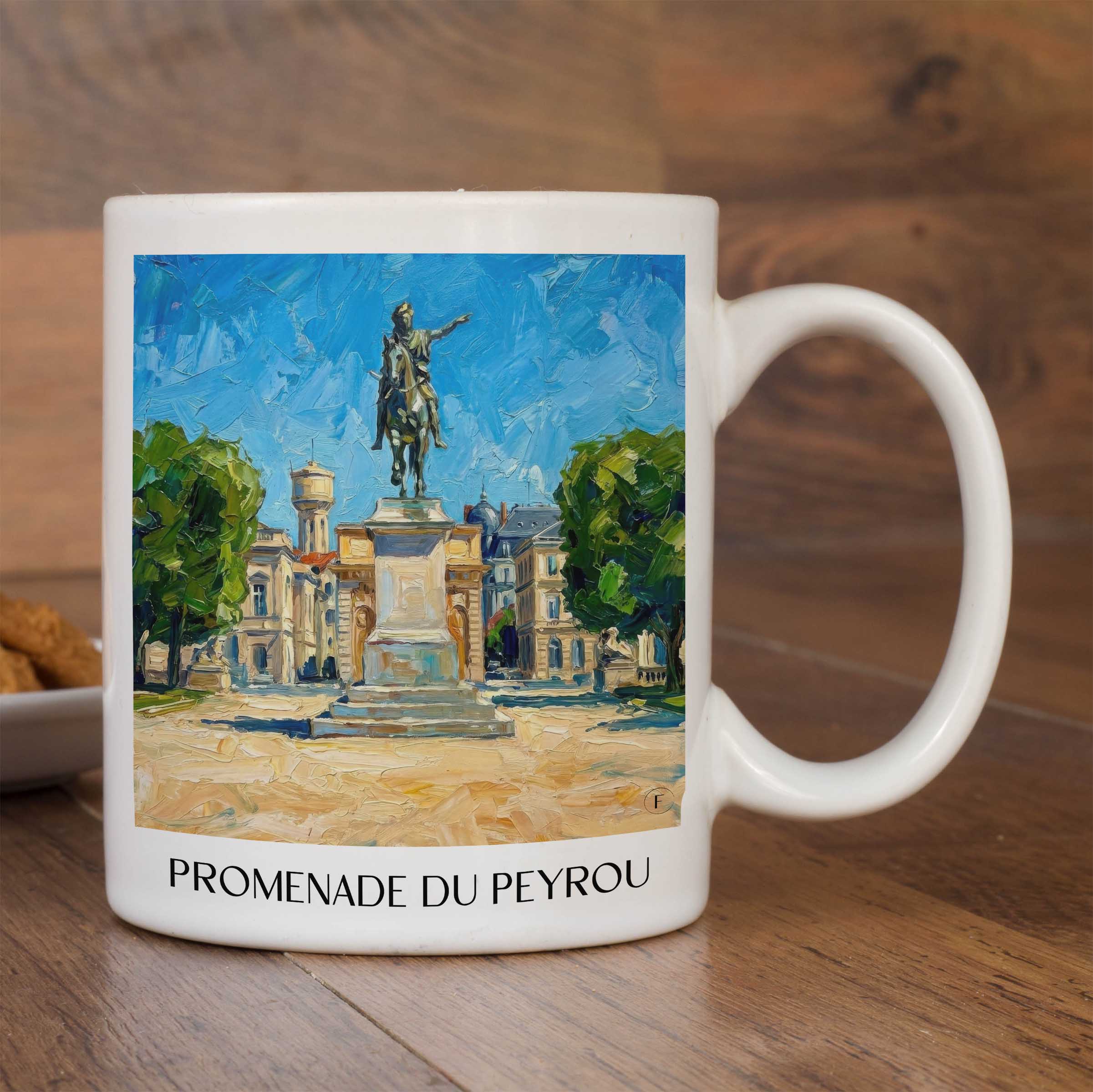 promenade-du-peyrou-montpellier-frankreich-kaffeebecher-oil-painting-oelgemaelde