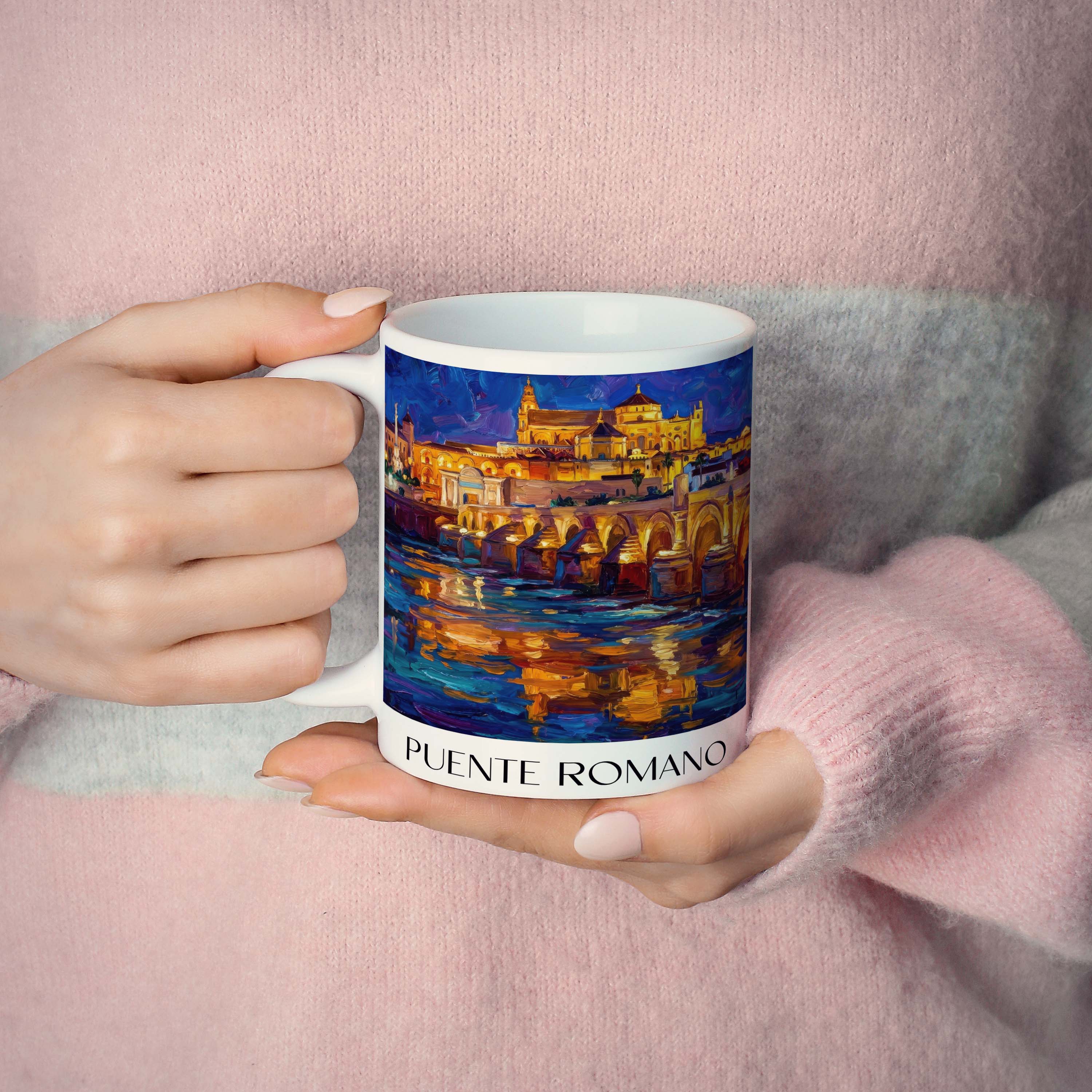 puente-romano-córdoba-spanien-kaffeebecher-oil-painting-oelgemaelde