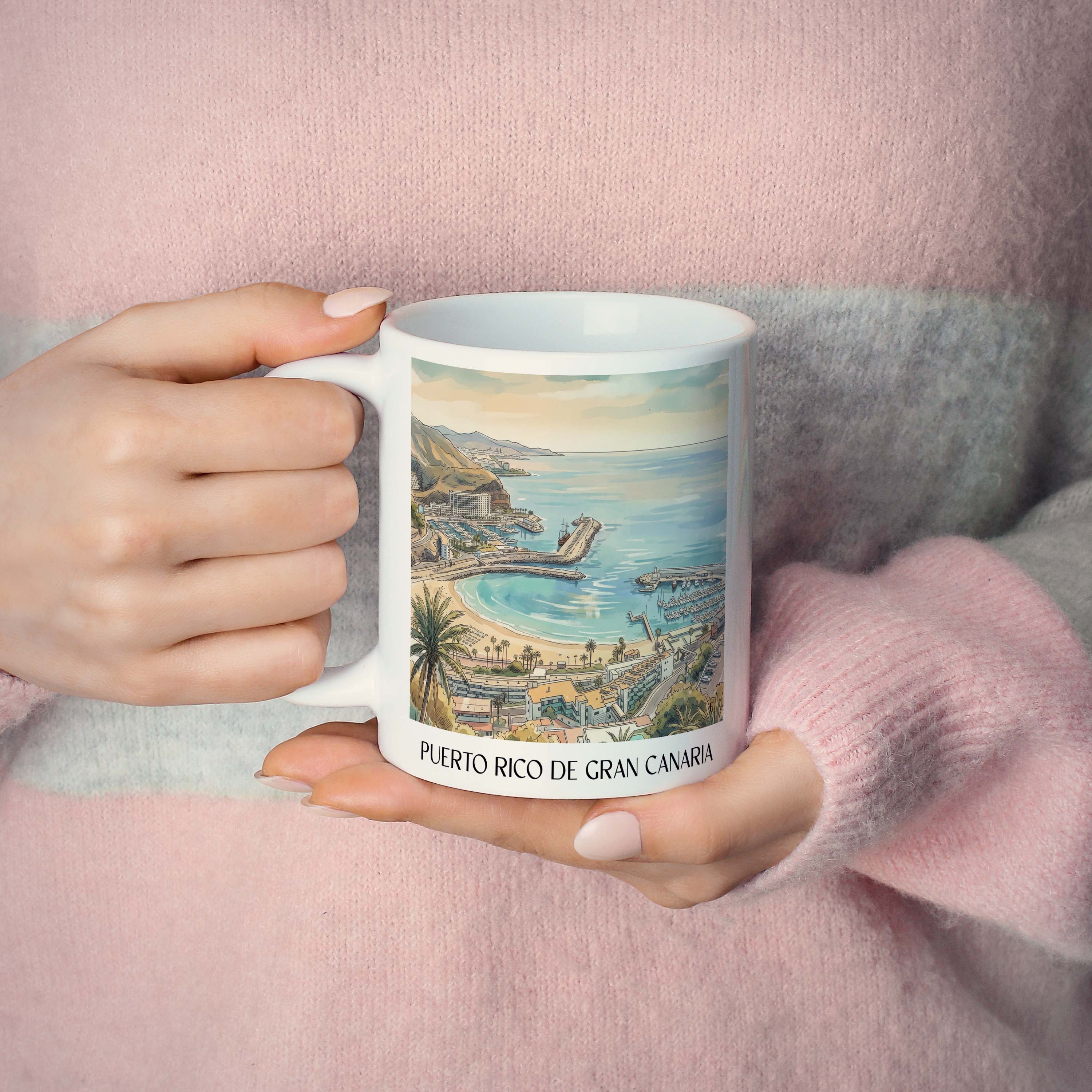 puerto-rico-gran-canaria-puerto-rico-und-spanien-kaffeebecher-aquarell