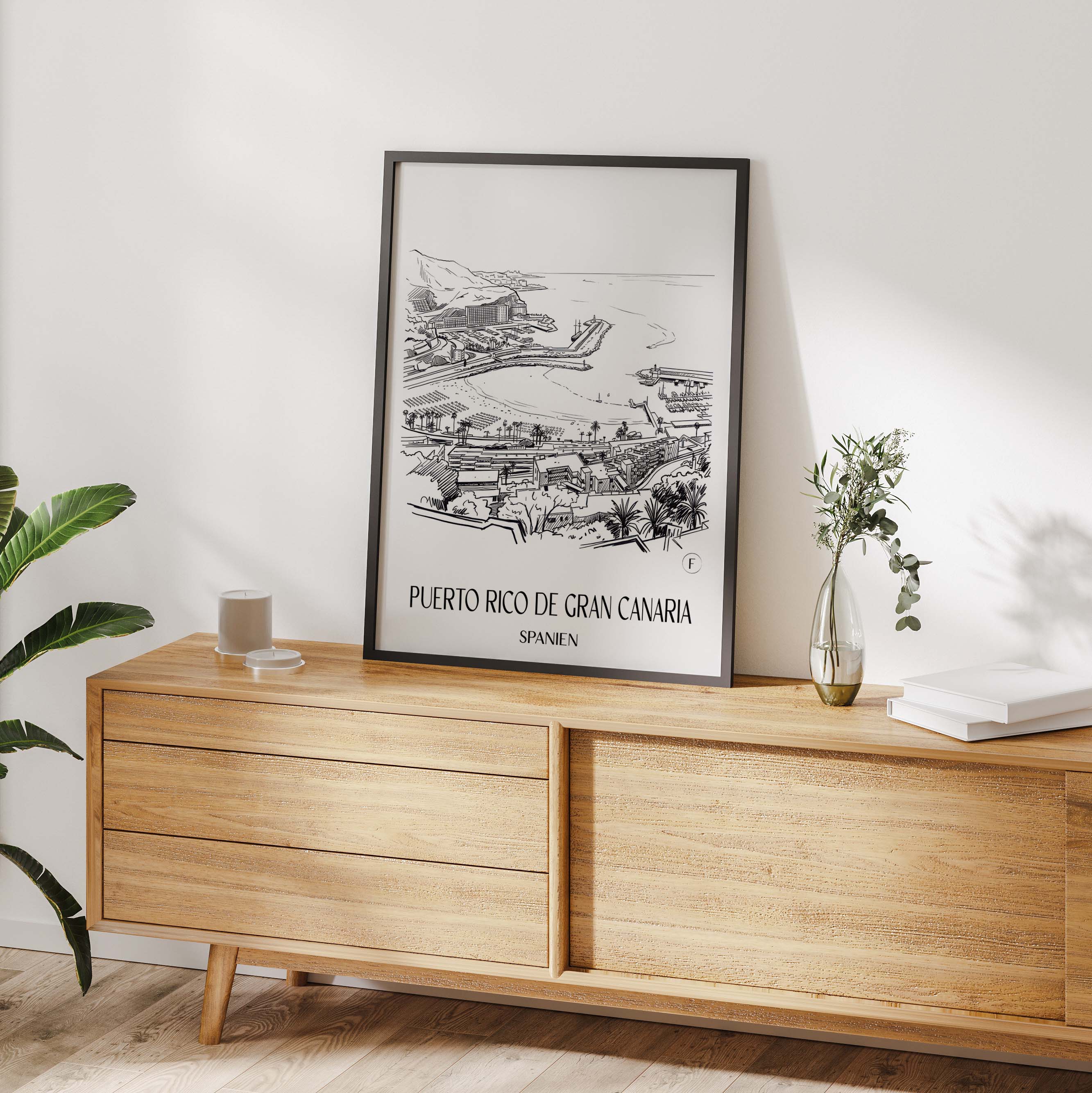 puerto-rico-gran-canaria-puerto-rico-und-spanien-poster-skizze