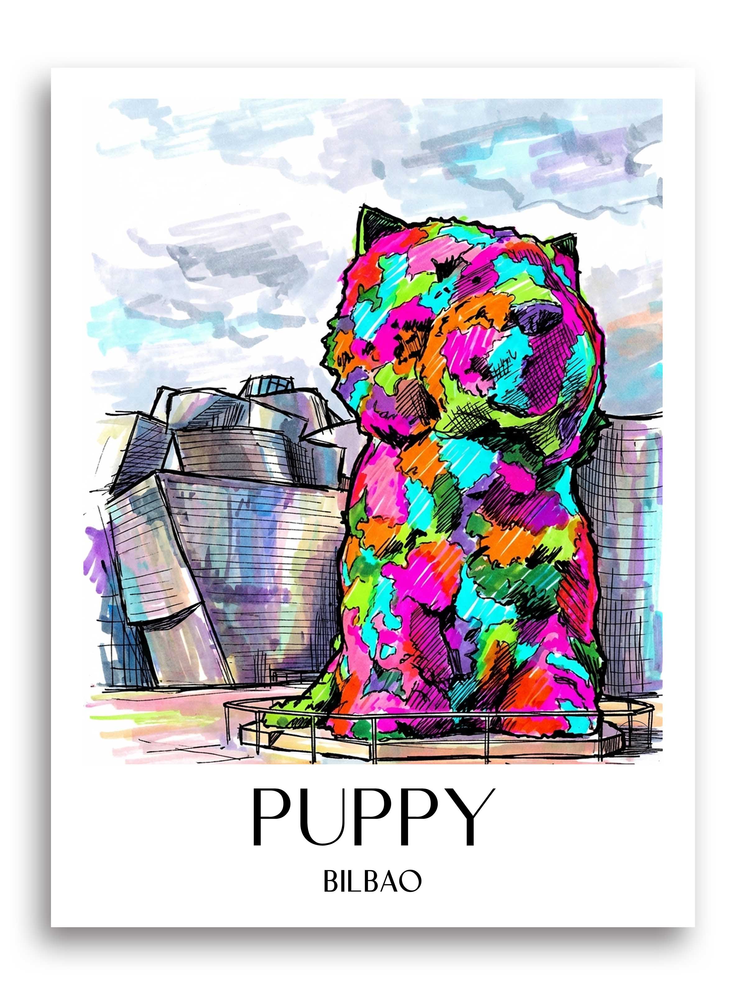 puppy-bilbao-spanien-poster-graffiti