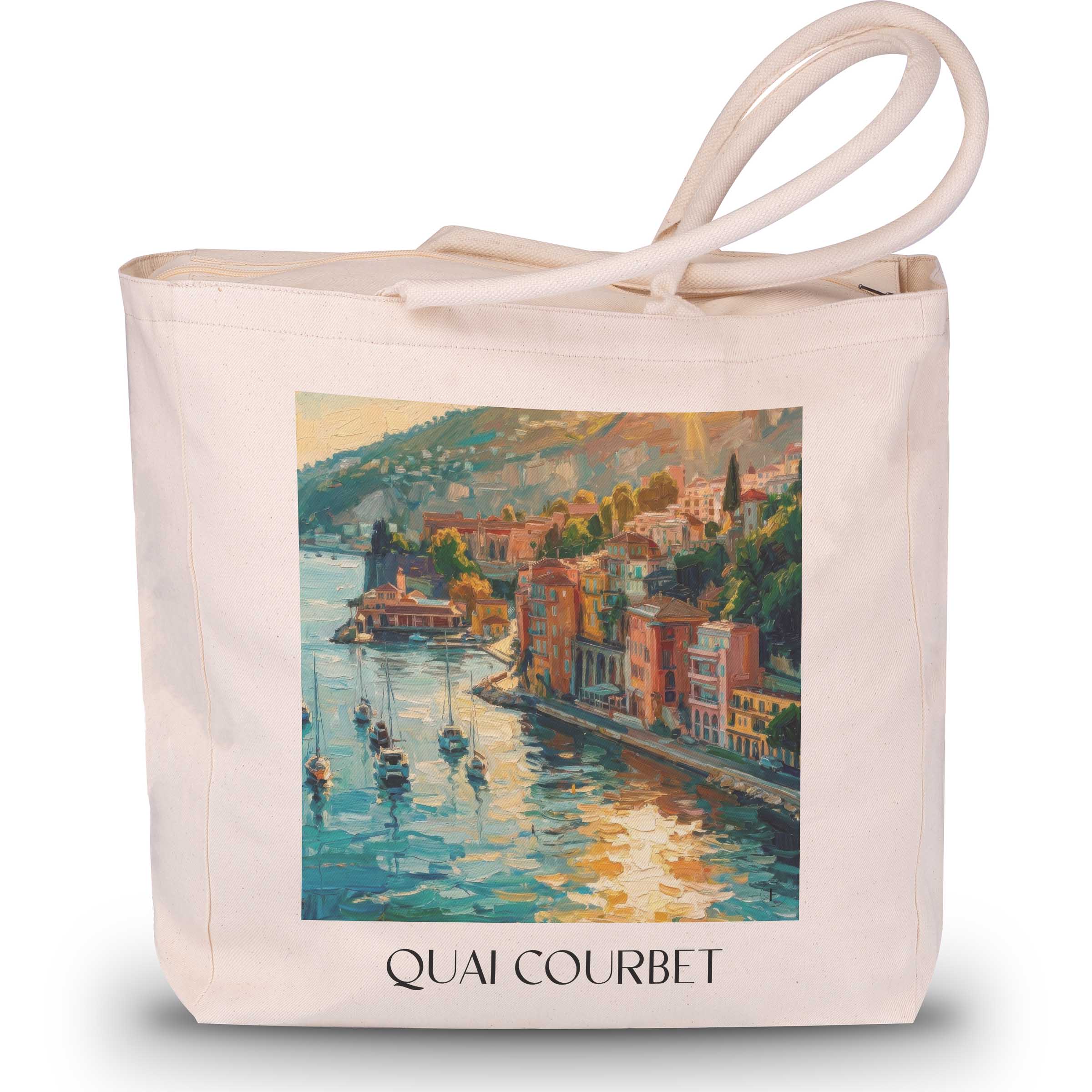 quai-courbet-villefranche-sur-mer-frankreich-einkaufstasche-oil-painting-oelgemaelde