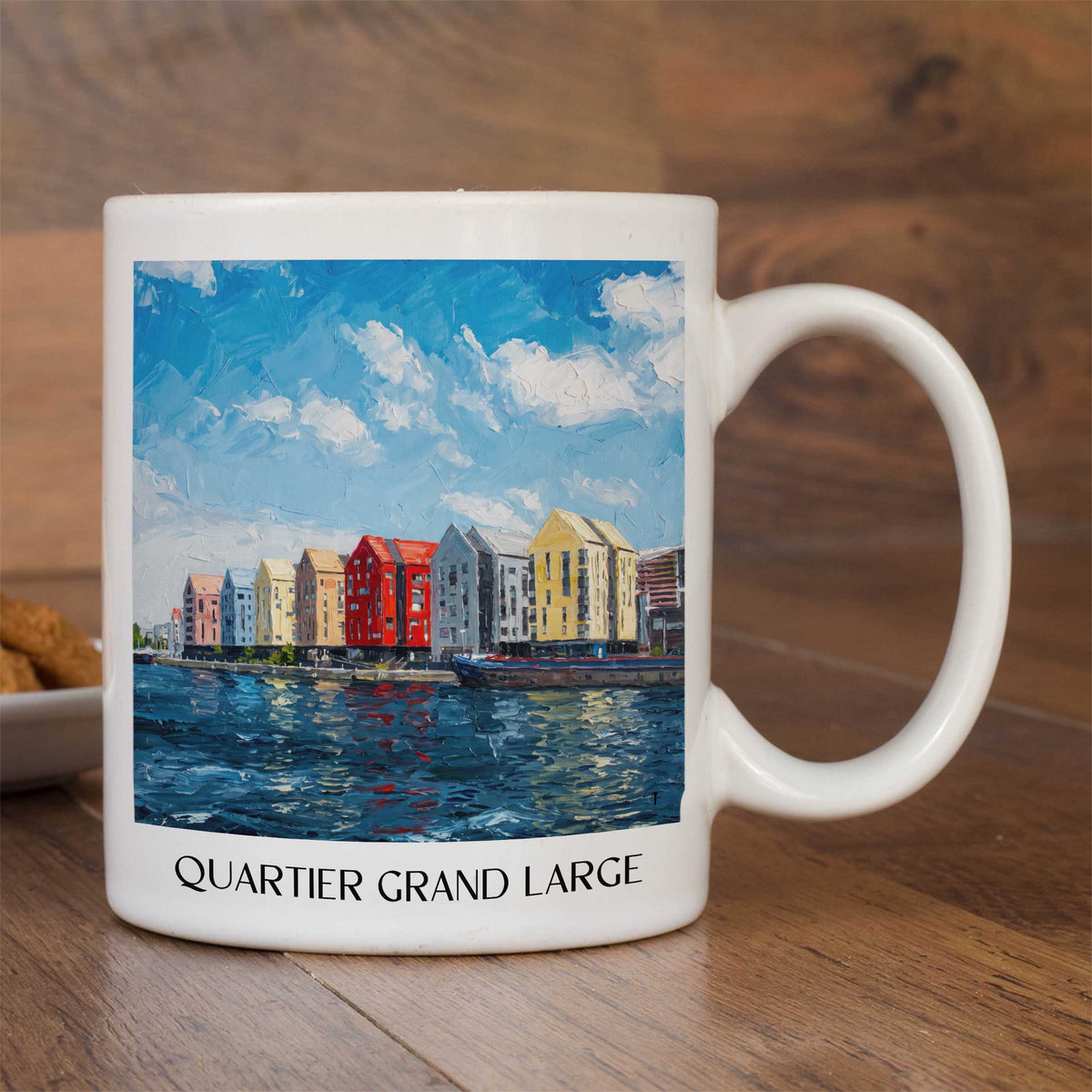 quartier-grand-large-dunkerque-frankreich-kaffeebecher-oil-painting-oelgemaelde