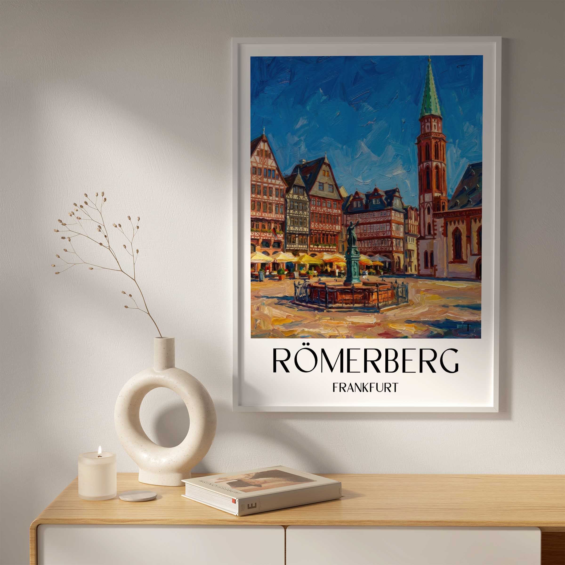 römerberg-frankfurt-deutschland-poster-oil-painting-oelgemaelde