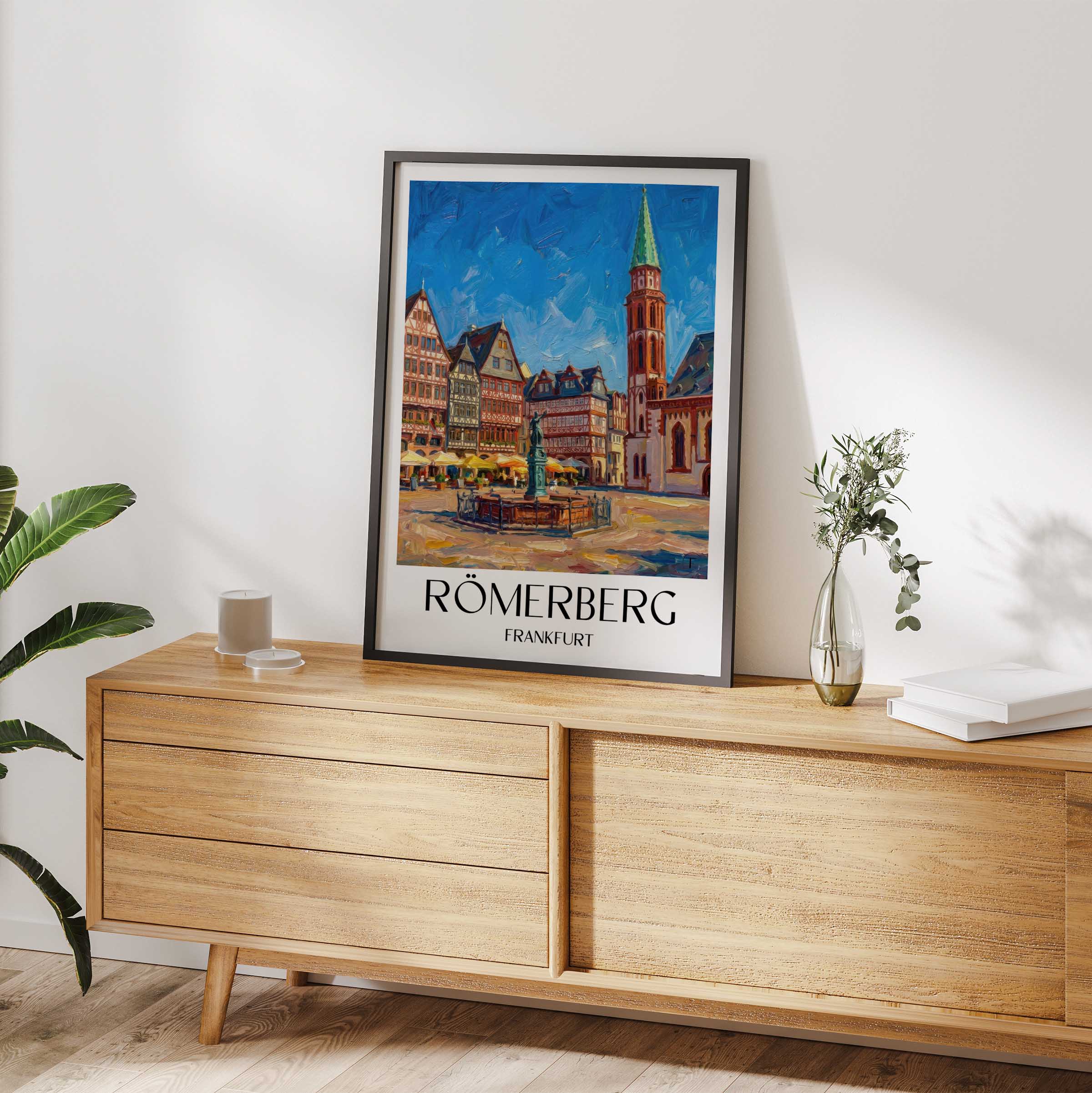 römerberg-frankfurt-deutschland-poster-oil-painting-oelgemaelde