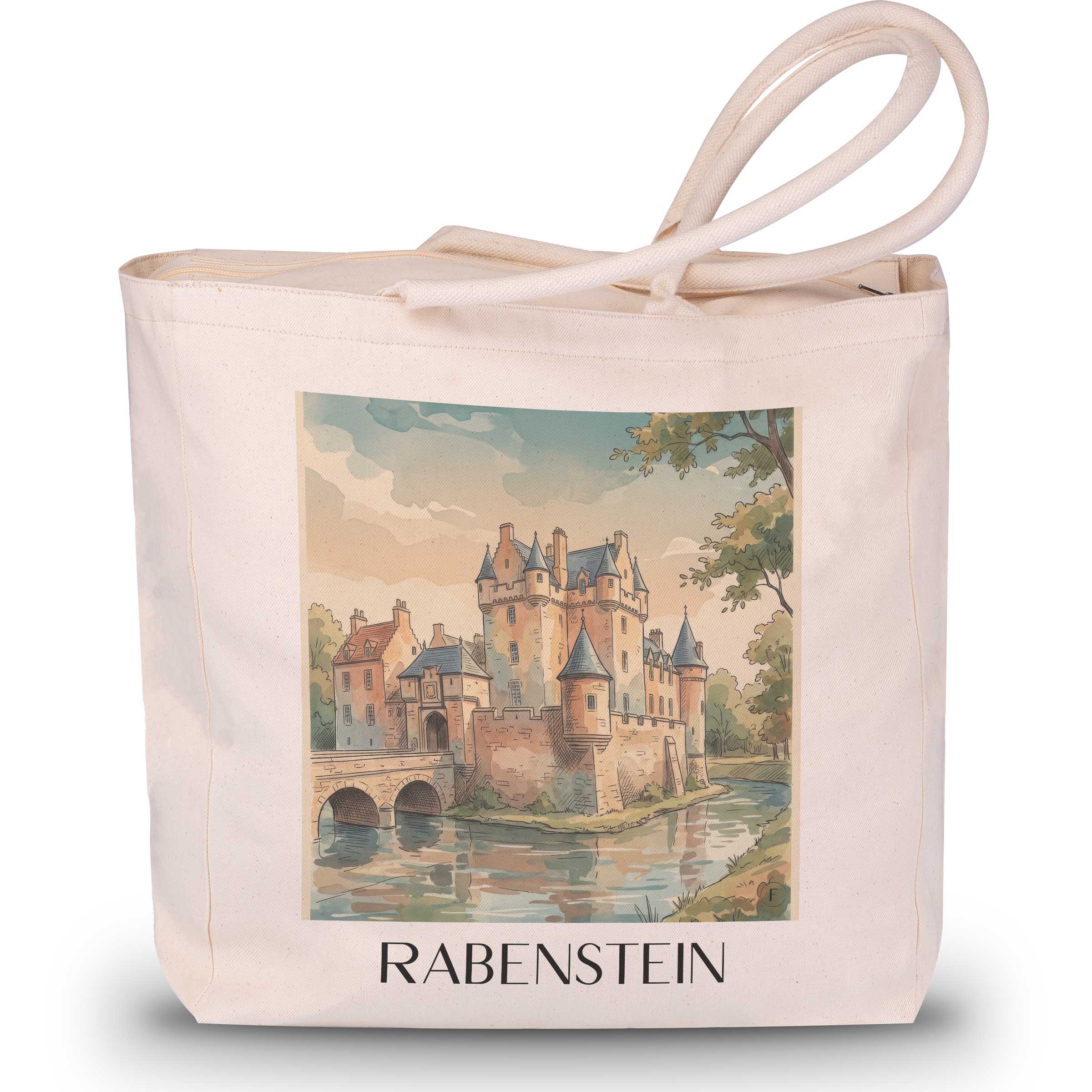 rabenstein-erzgebirge-deutschland-einkaufstasche-aquarell