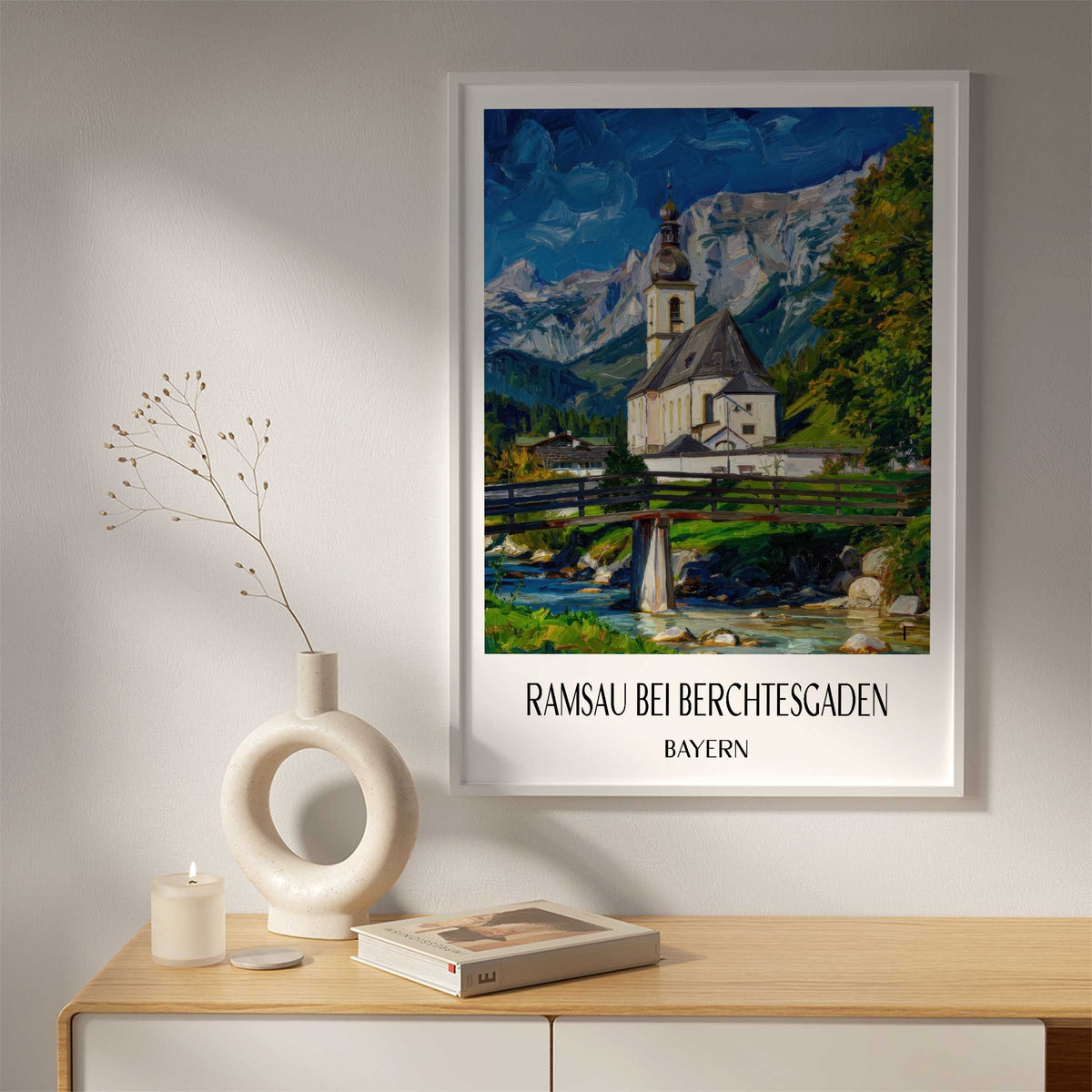 ramsau-bei-berchtesgaden-bayern-deutschland-poster-oil-painting-oelgemaelde
