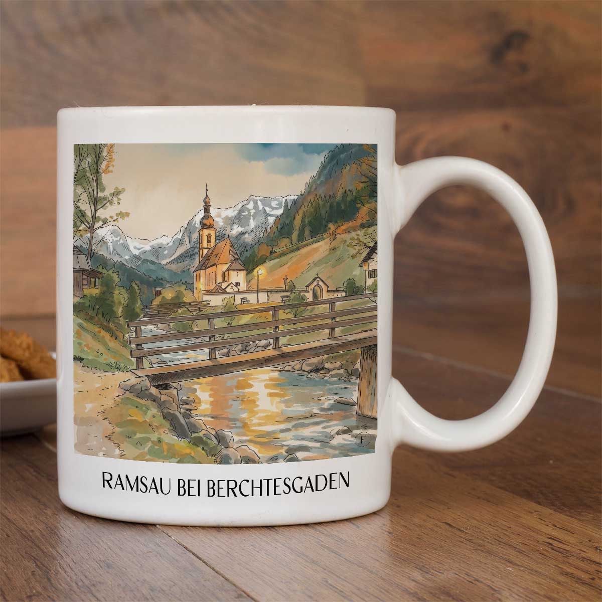 ramsau-bei-berchtesgaden-(bei-nacht)-bayern-deutschland-kaffeebecher-aquarell