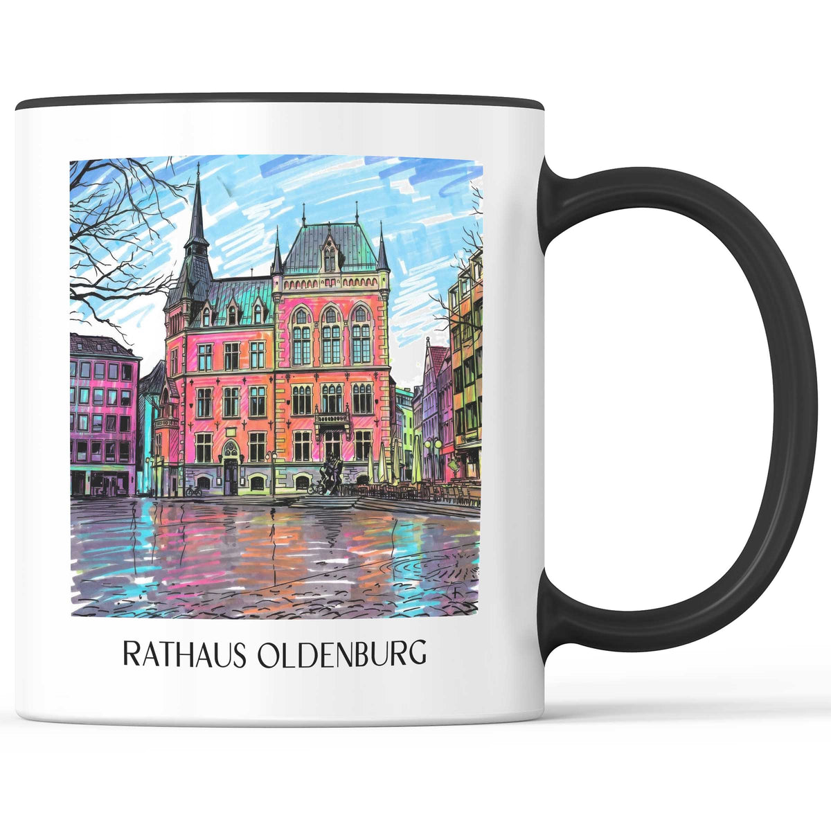 rathaus-oldenburg-deutschland-kaffeebecher-graffiti