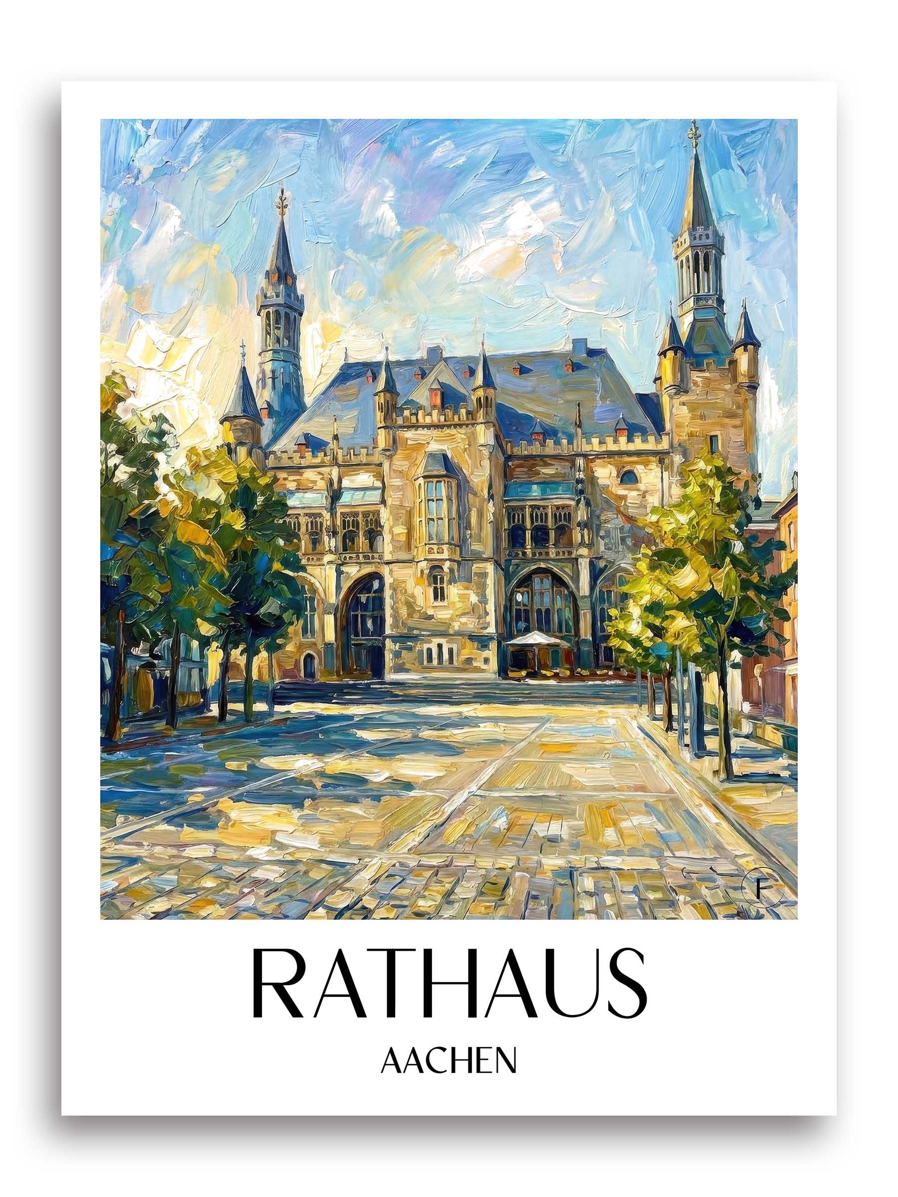 rathaus--aachen-deutschland-poster-oil-painting-oelgemaelde