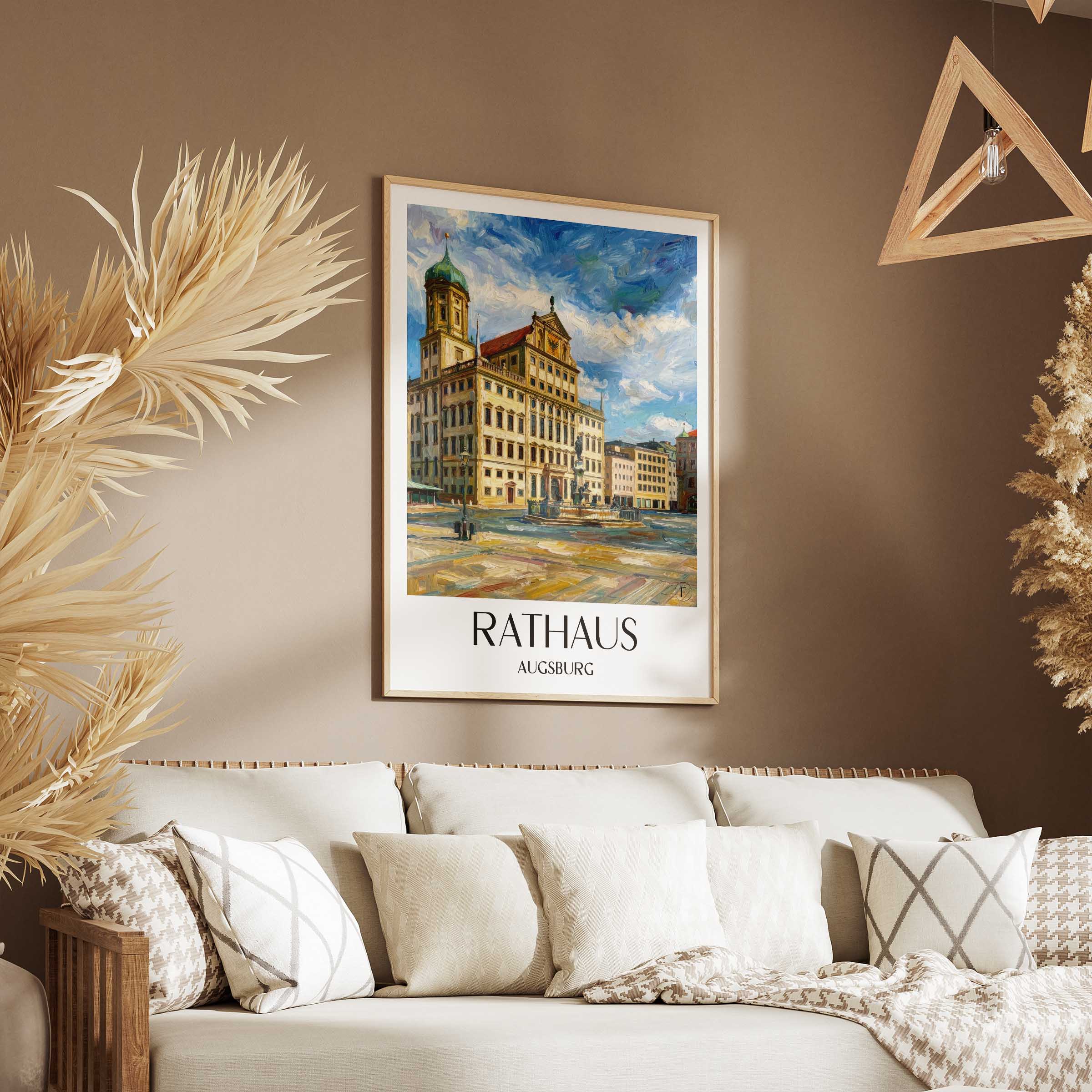 rathaus-augsburg-deutschland-poster-oil-painting-oelgemaelde