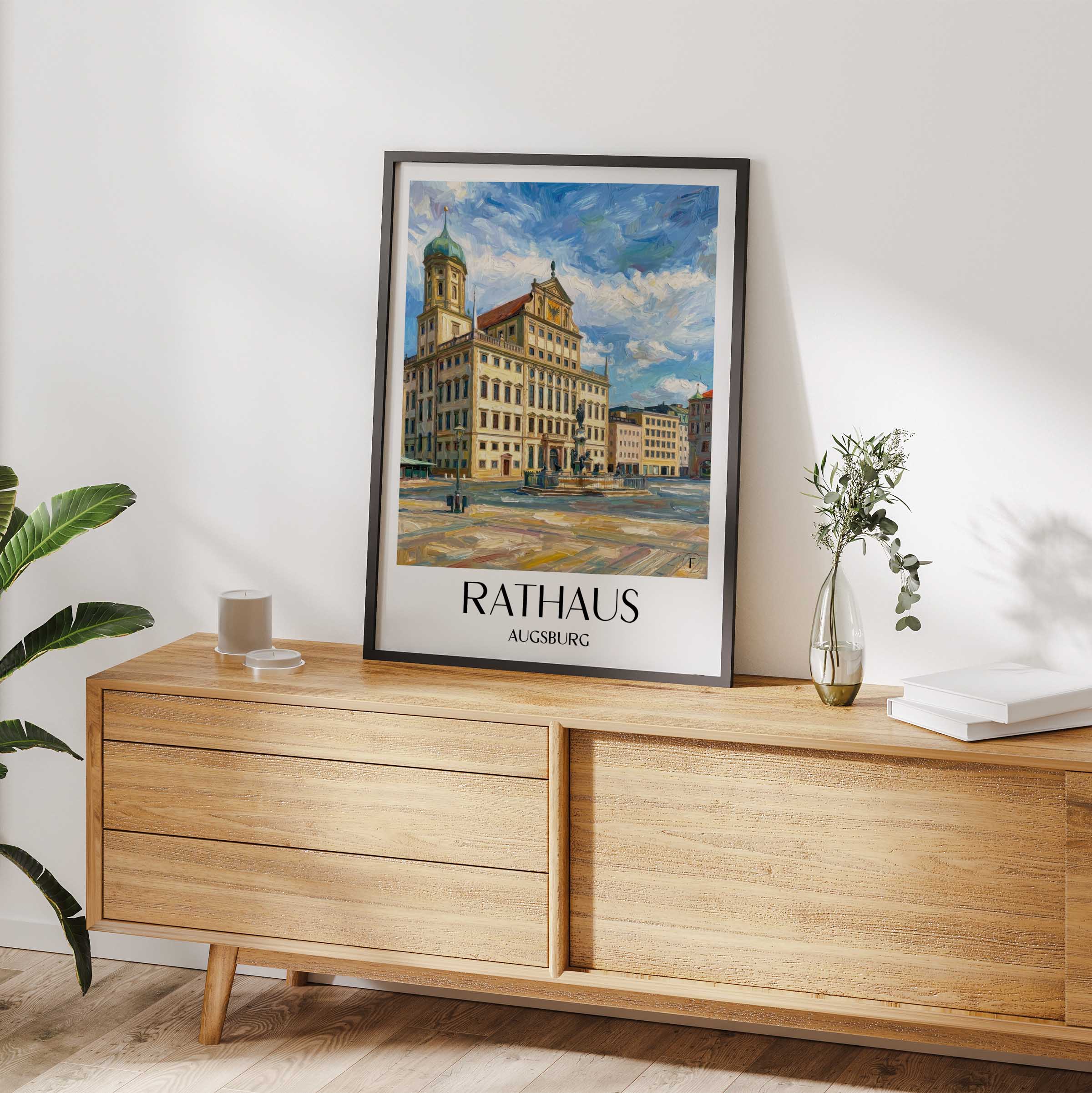 rathaus-augsburg-deutschland-poster-oil-painting-oelgemaelde