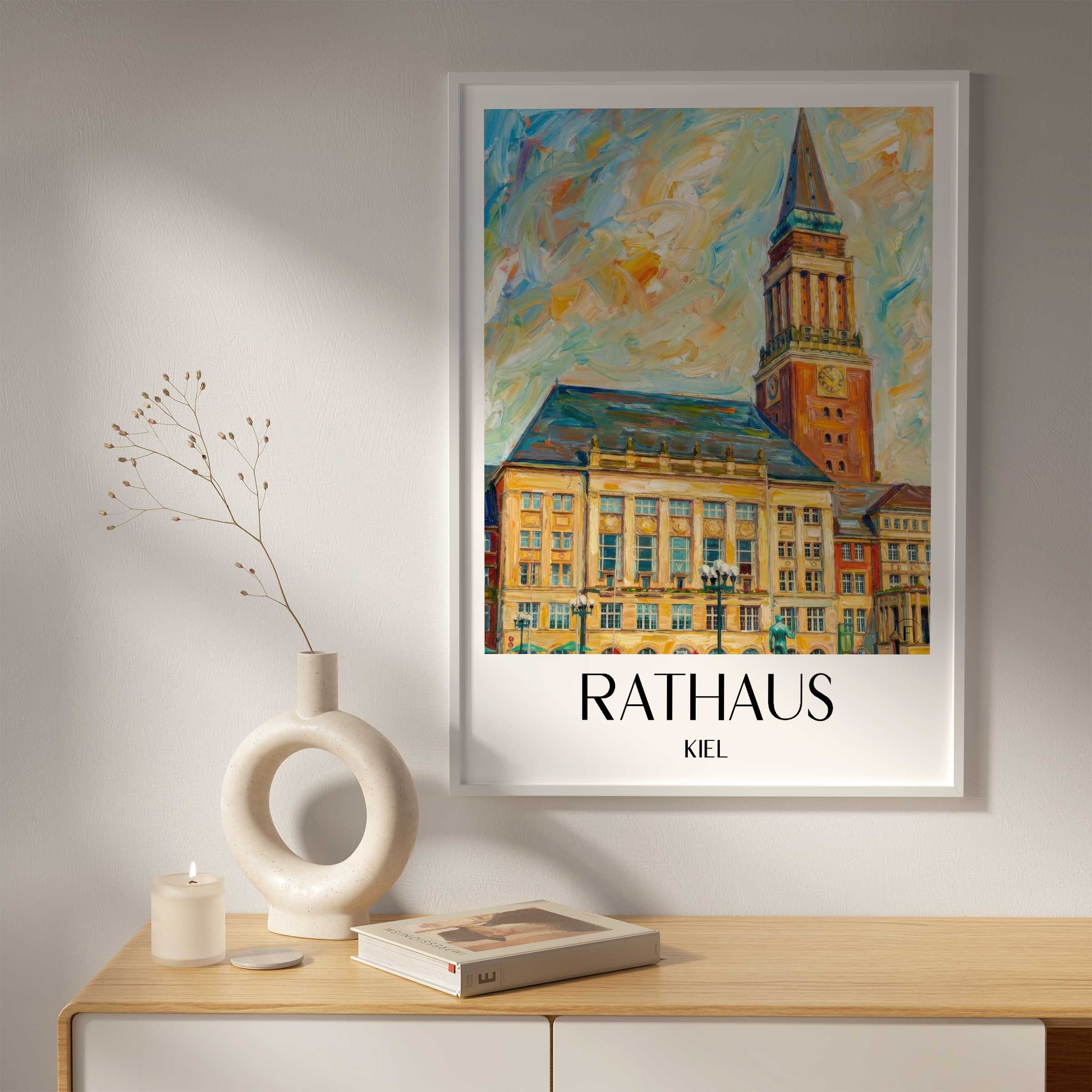 rathaus-kiel-deutschland-poster-oil-painting-oelgemaelde