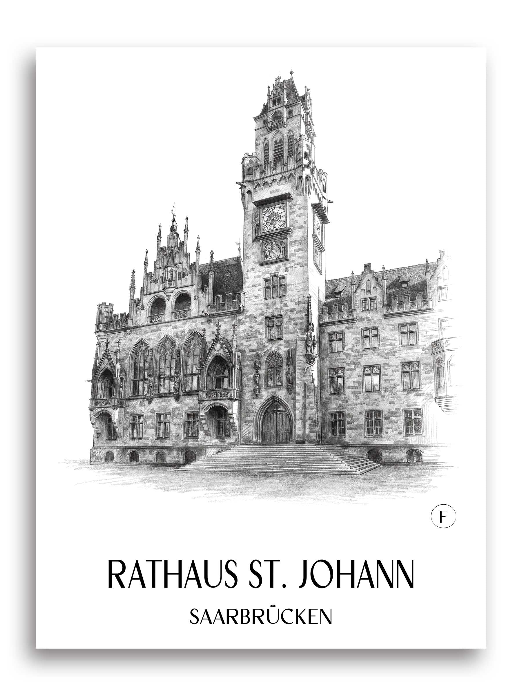 rathaus-st.-johann-saarbrücken-deutschland-poster-bleistift-zeichnung-drawing