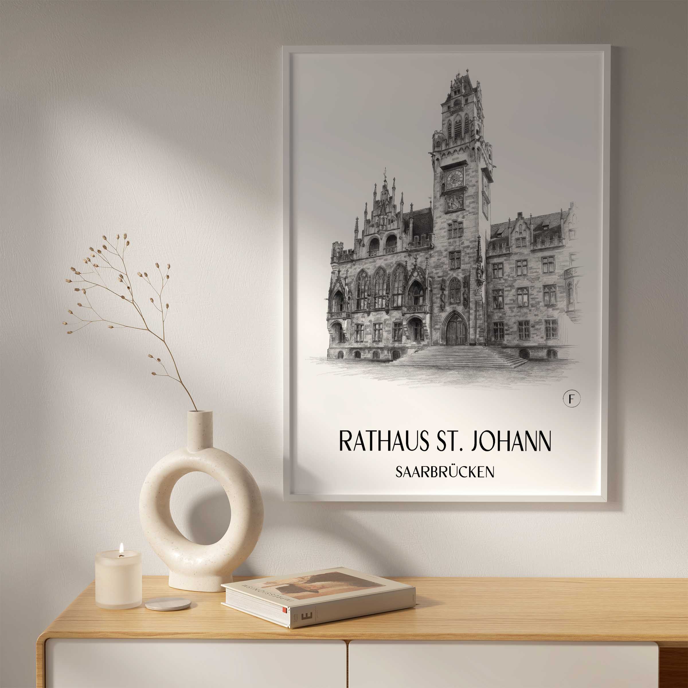 rathaus-st.-johann-saarbrücken-deutschland-poster-bleistift-zeichnung-drawing