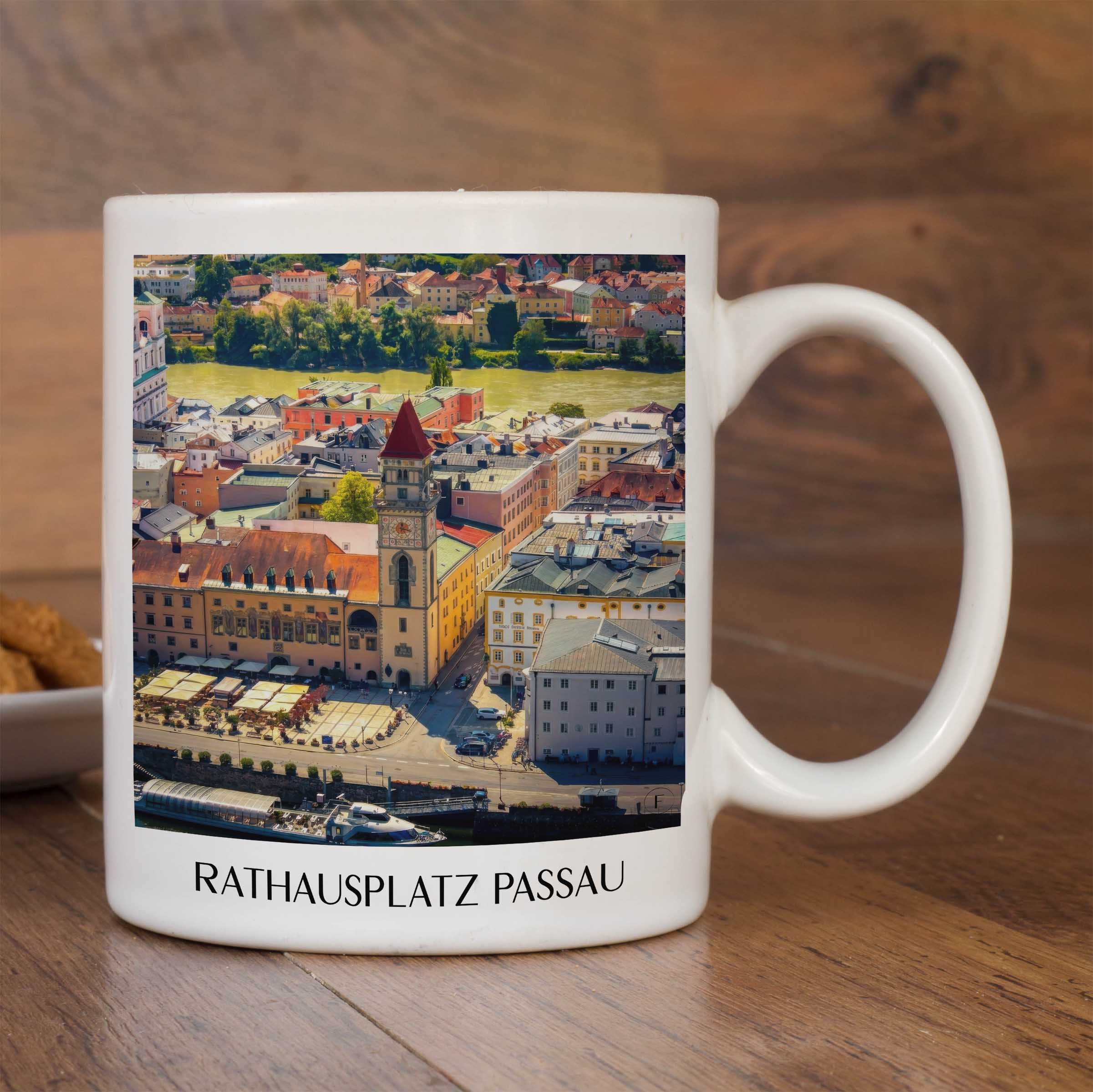 rathausplatz-passau-deutschland-kaffeebecher-oil-painting-oelgemaelde