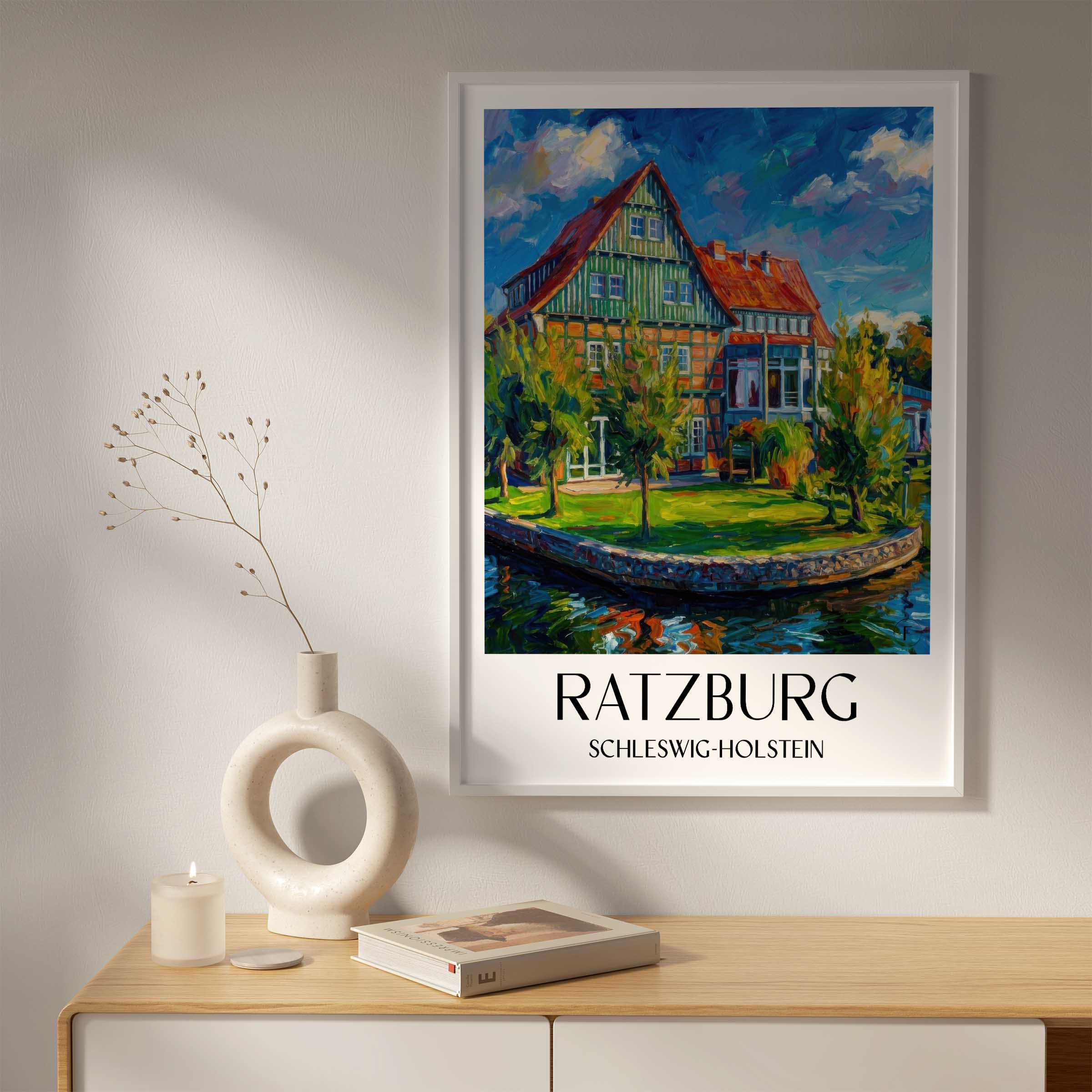 ratzburg-schleswig-holstein-deutschland-poster-oil-painting-oelgemaelde