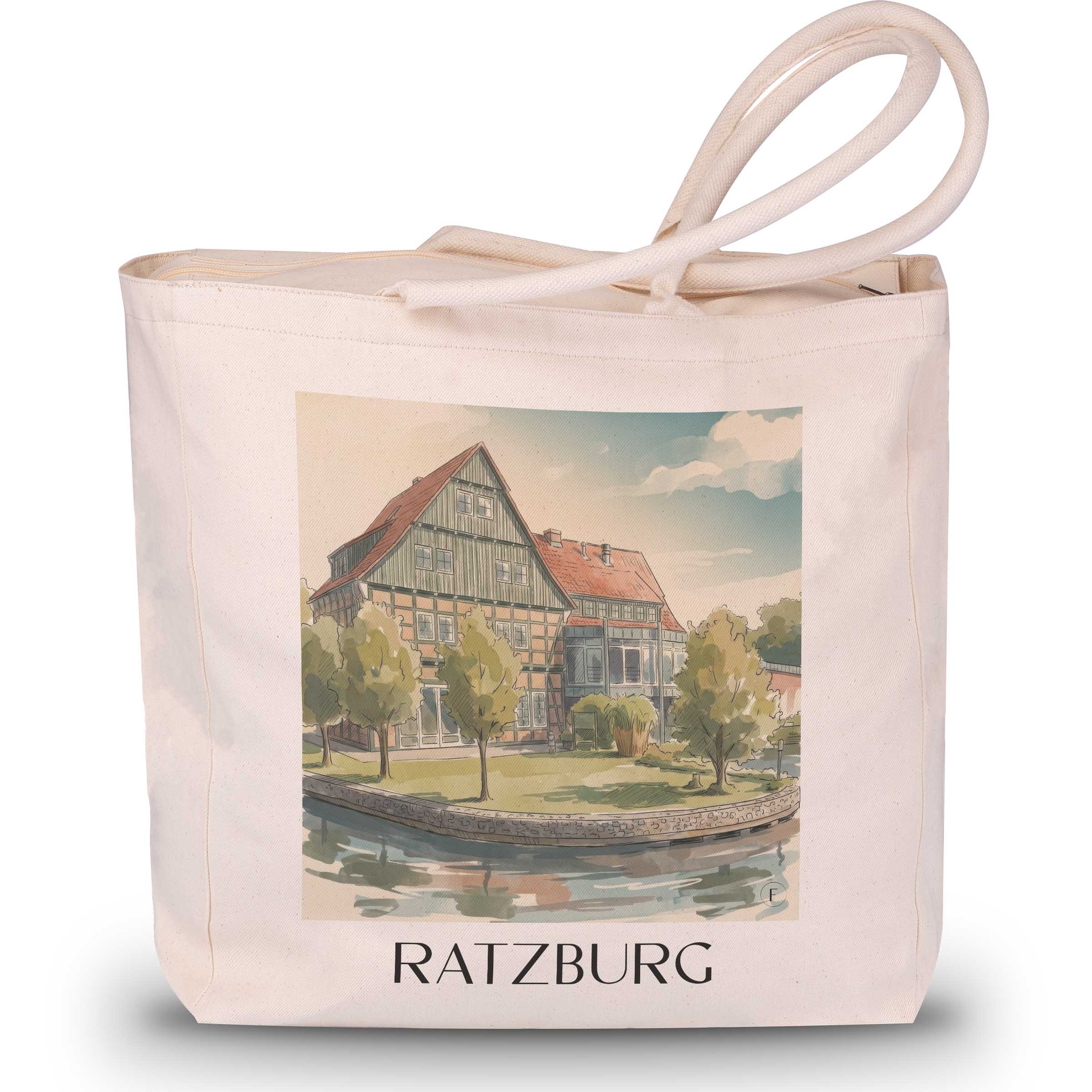 ratzburg-schleswig-holstein-deutschland-einkaufstasche-aquarell