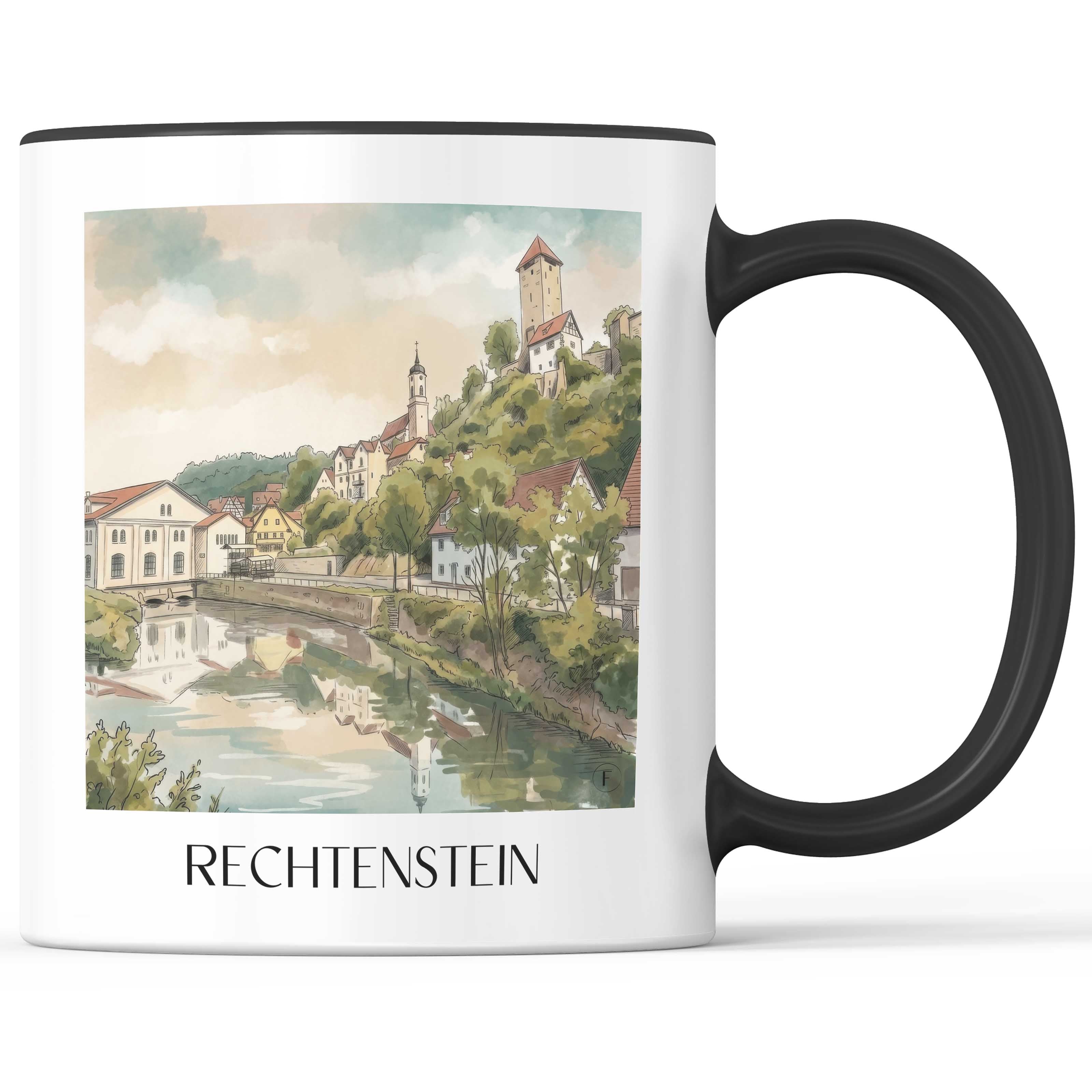 rechtenstein-deutschland-kaffeebecher-aquarell