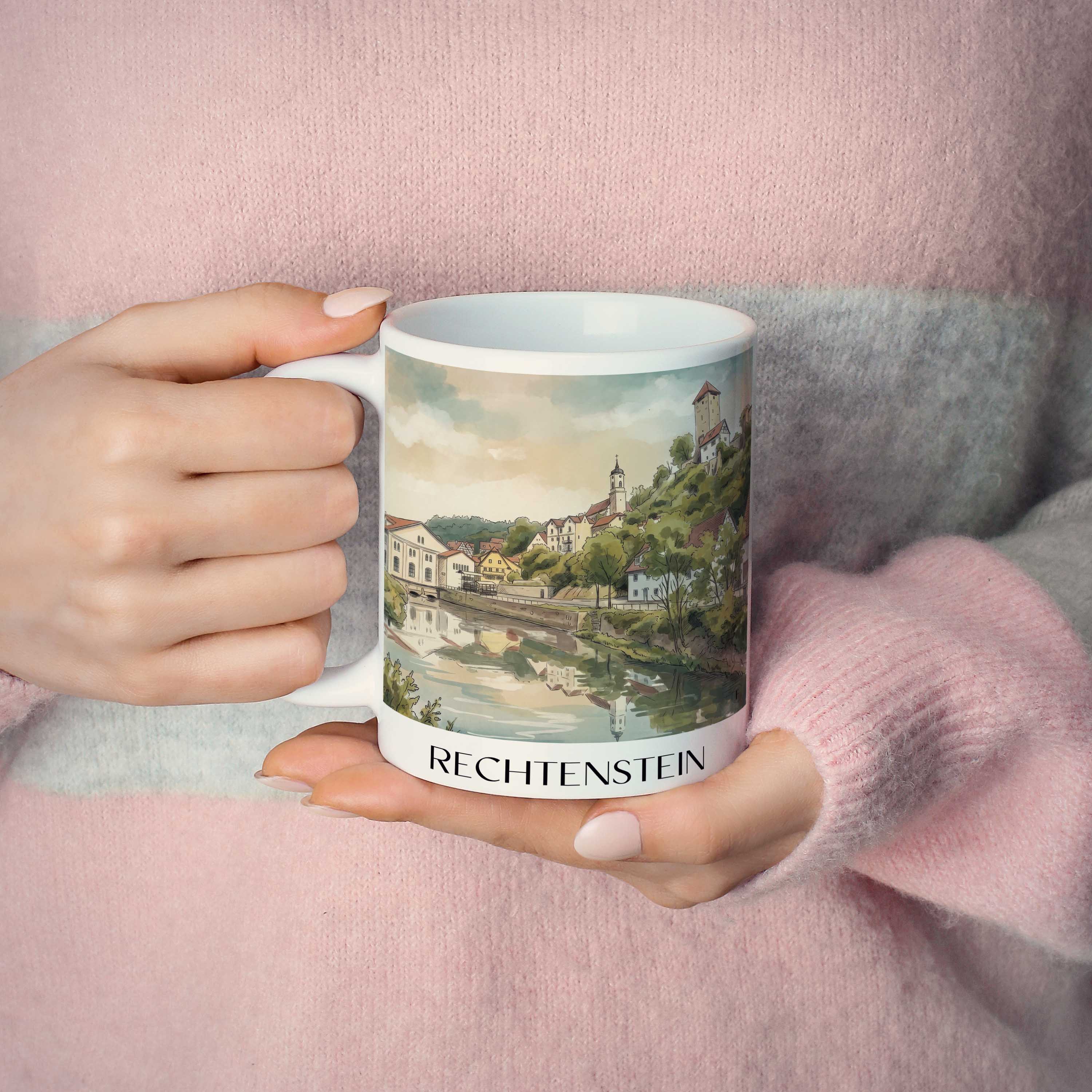 rechtenstein-deutschland-kaffeebecher-aquarell