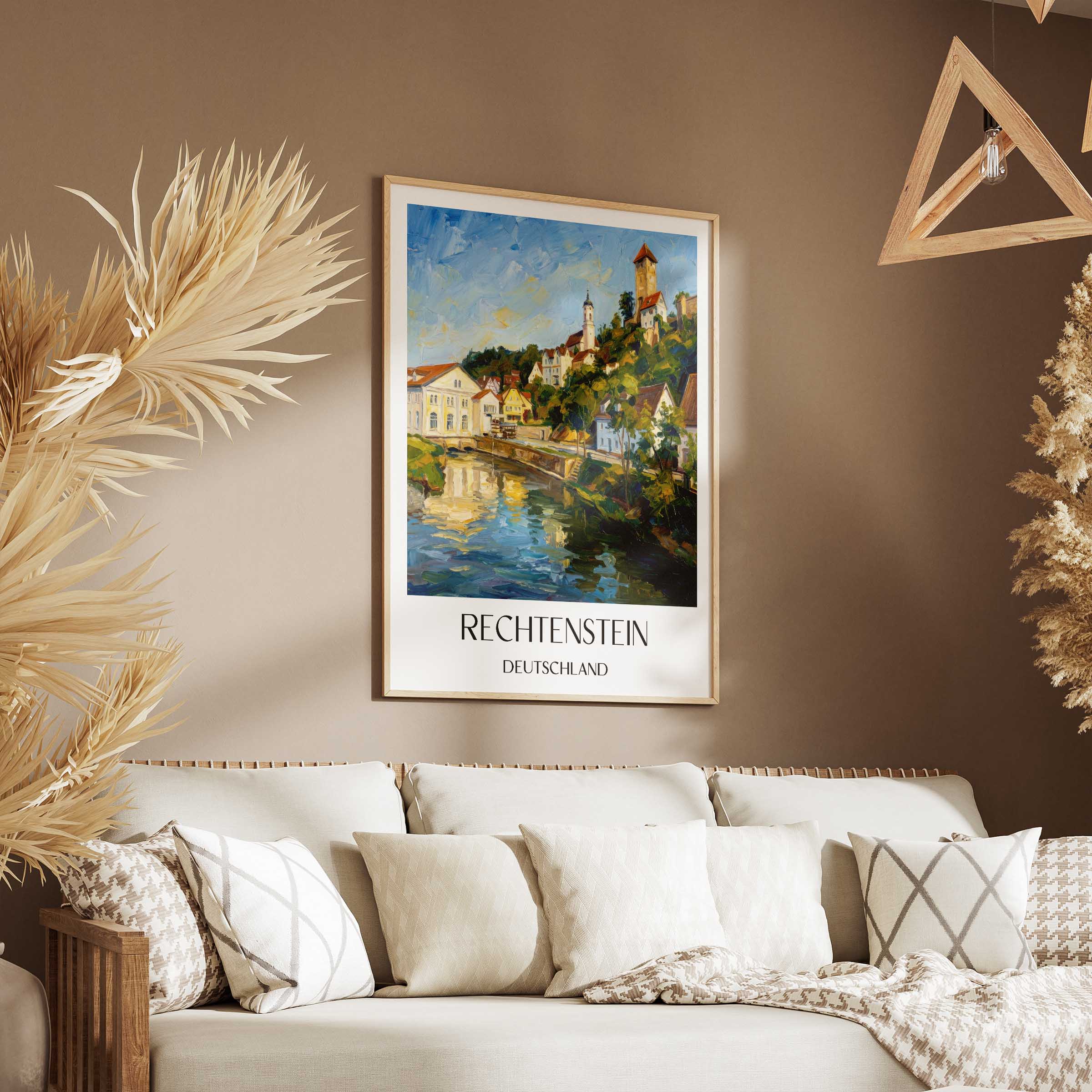 rechtenstein-deutschland-poster-oil-painting-oelgemaelde