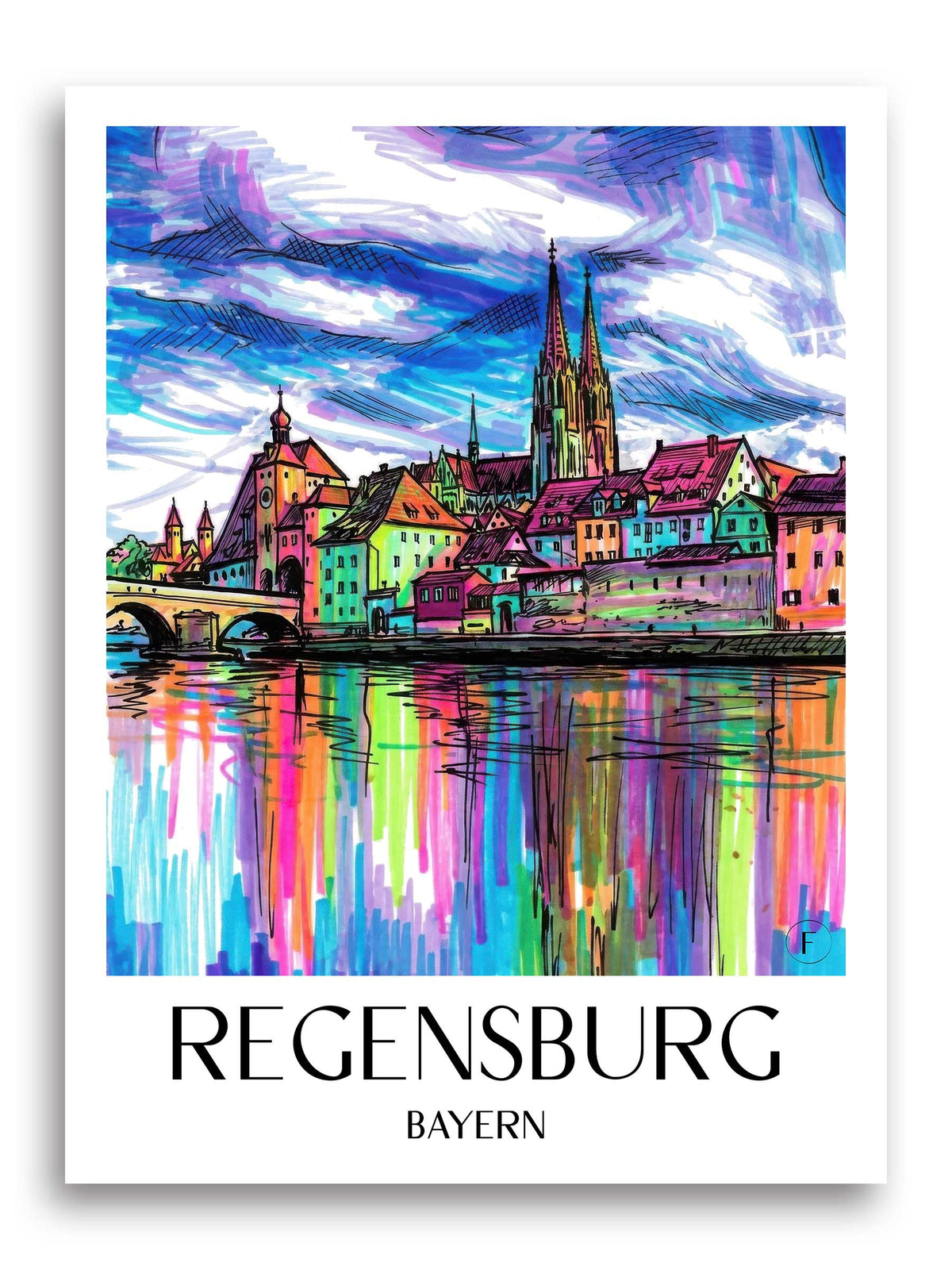 regensburg-bayern-deutschland-poster-graffiti