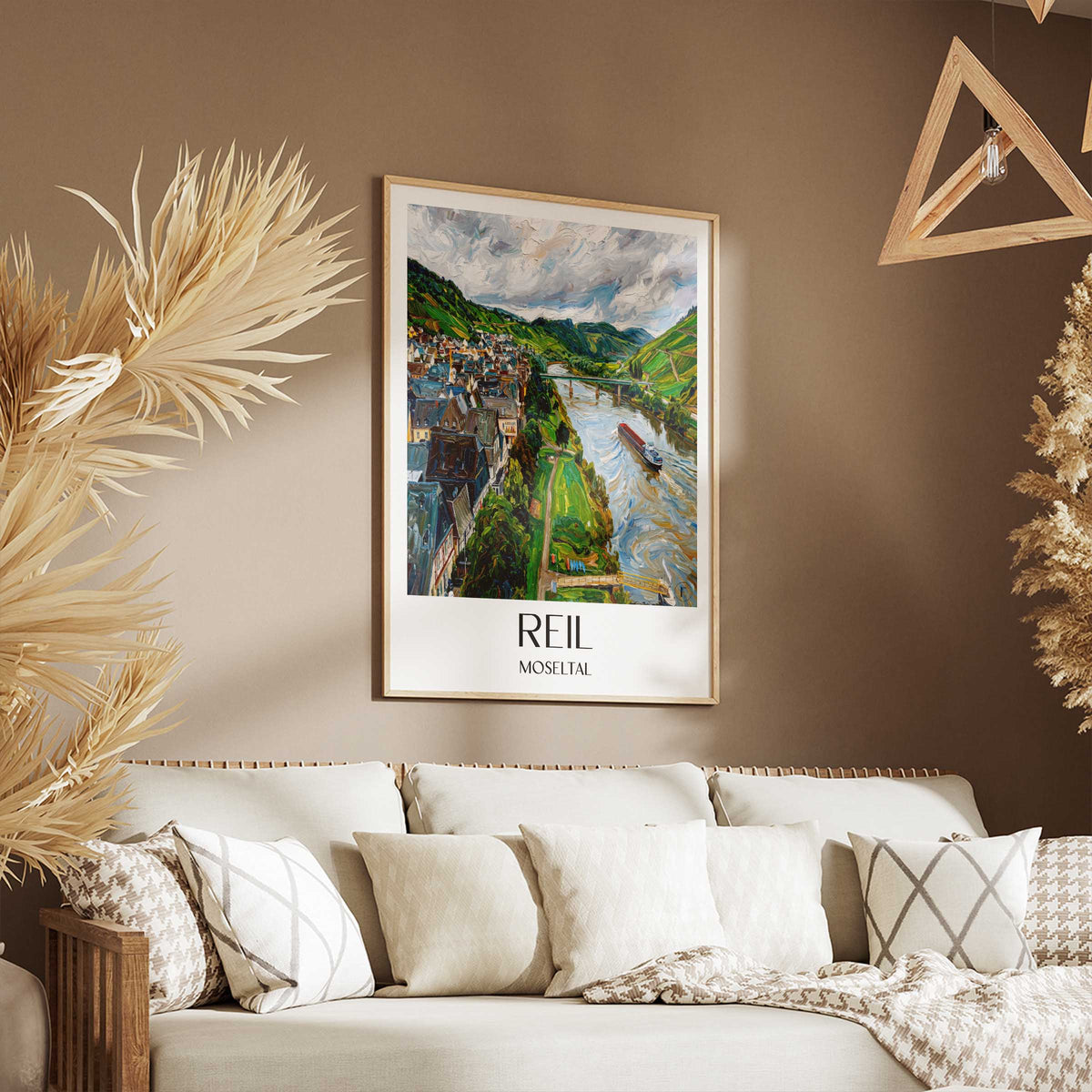 reil-moseltal-deutschland-poster-oil-painting-oelgemaelde