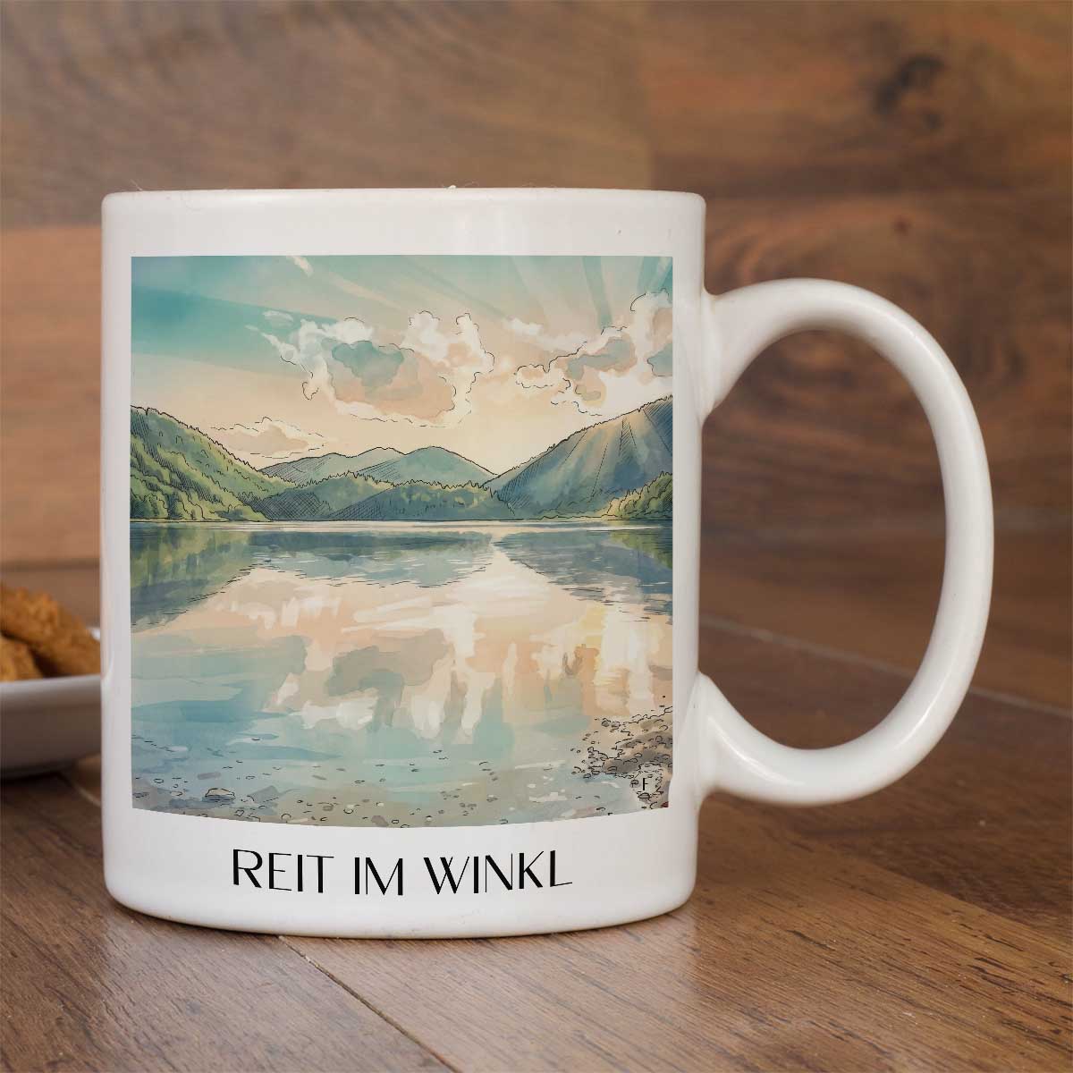 reit-im-winkl-chiemgau-deutschland-kaffeebecher-aquarell