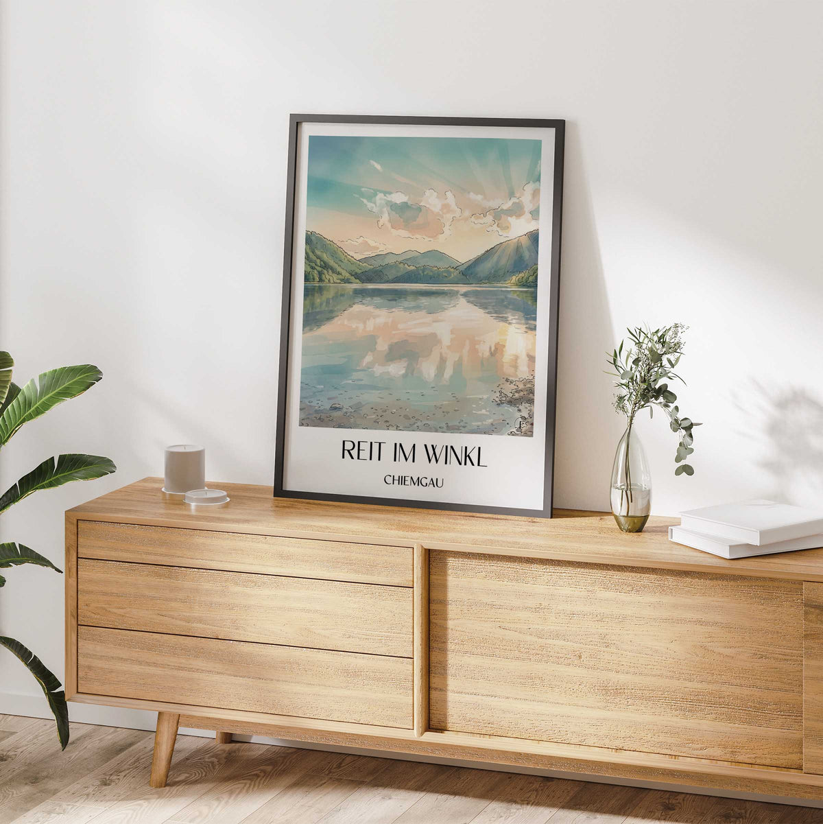 reit-im-winkl-chiemgau-deutschland-poster-aquarell