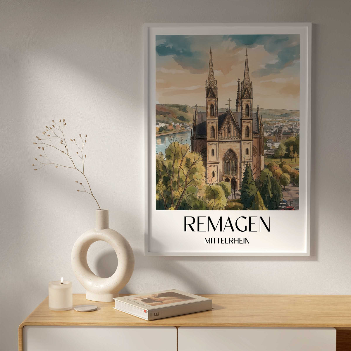 remagen-mittelrhein-deutschland-poster-aquarell